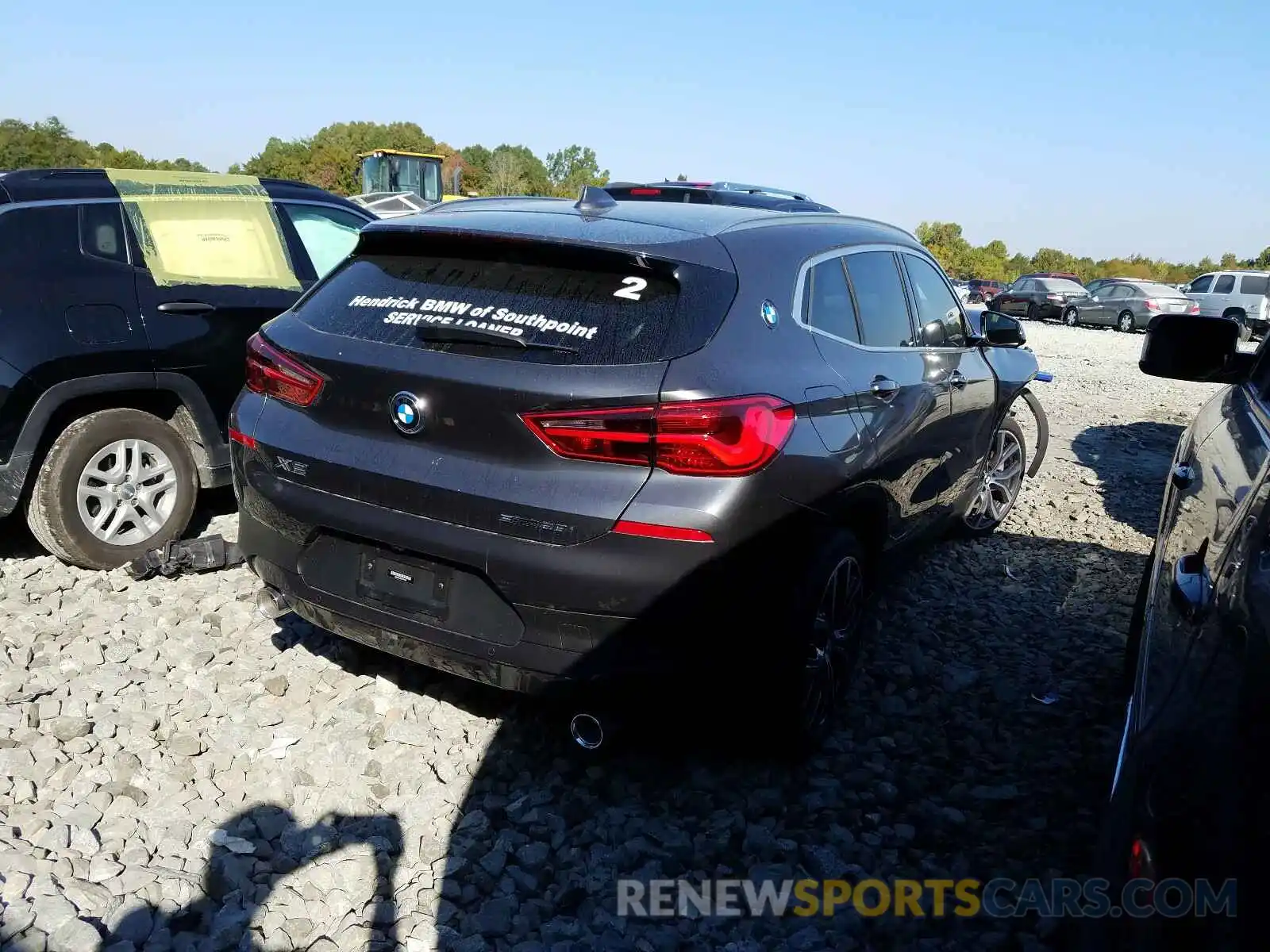 4 Фотография поврежденного автомобиля WBXYH9C0XL5P74648 BMW X2 2020