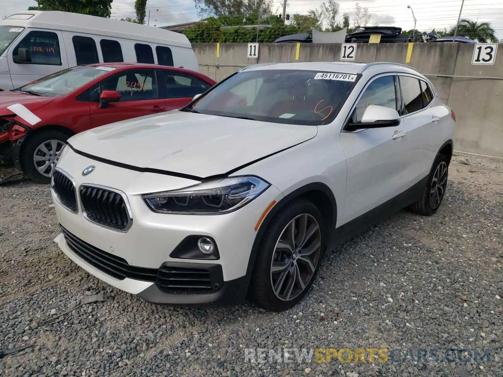 2 Photograph of a damaged car WBXYH9C0XL5R46984 BMW X2 2020