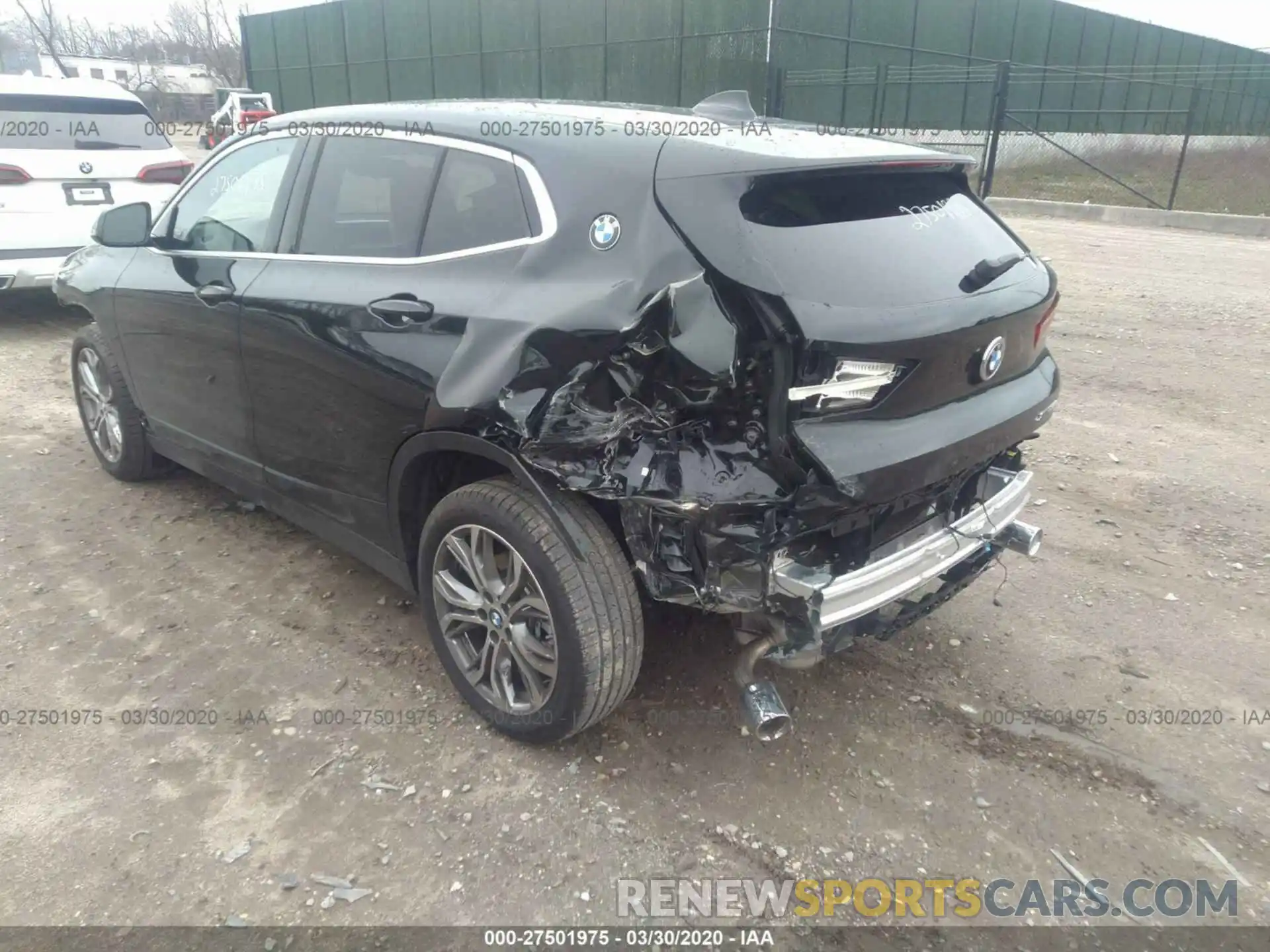 3 Фотография поврежденного автомобиля WBXYJ1C00L5P41356 BMW X2 2020
