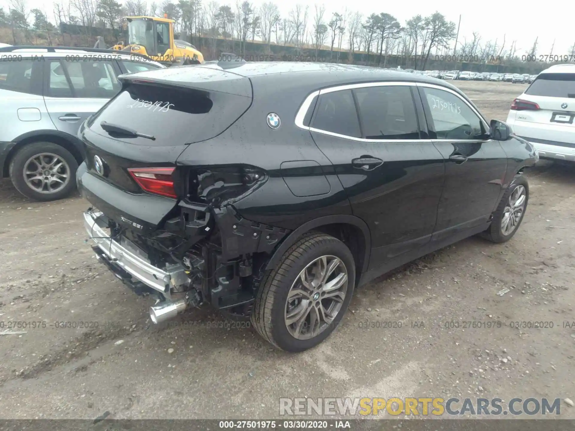 4 Фотография поврежденного автомобиля WBXYJ1C00L5P41356 BMW X2 2020