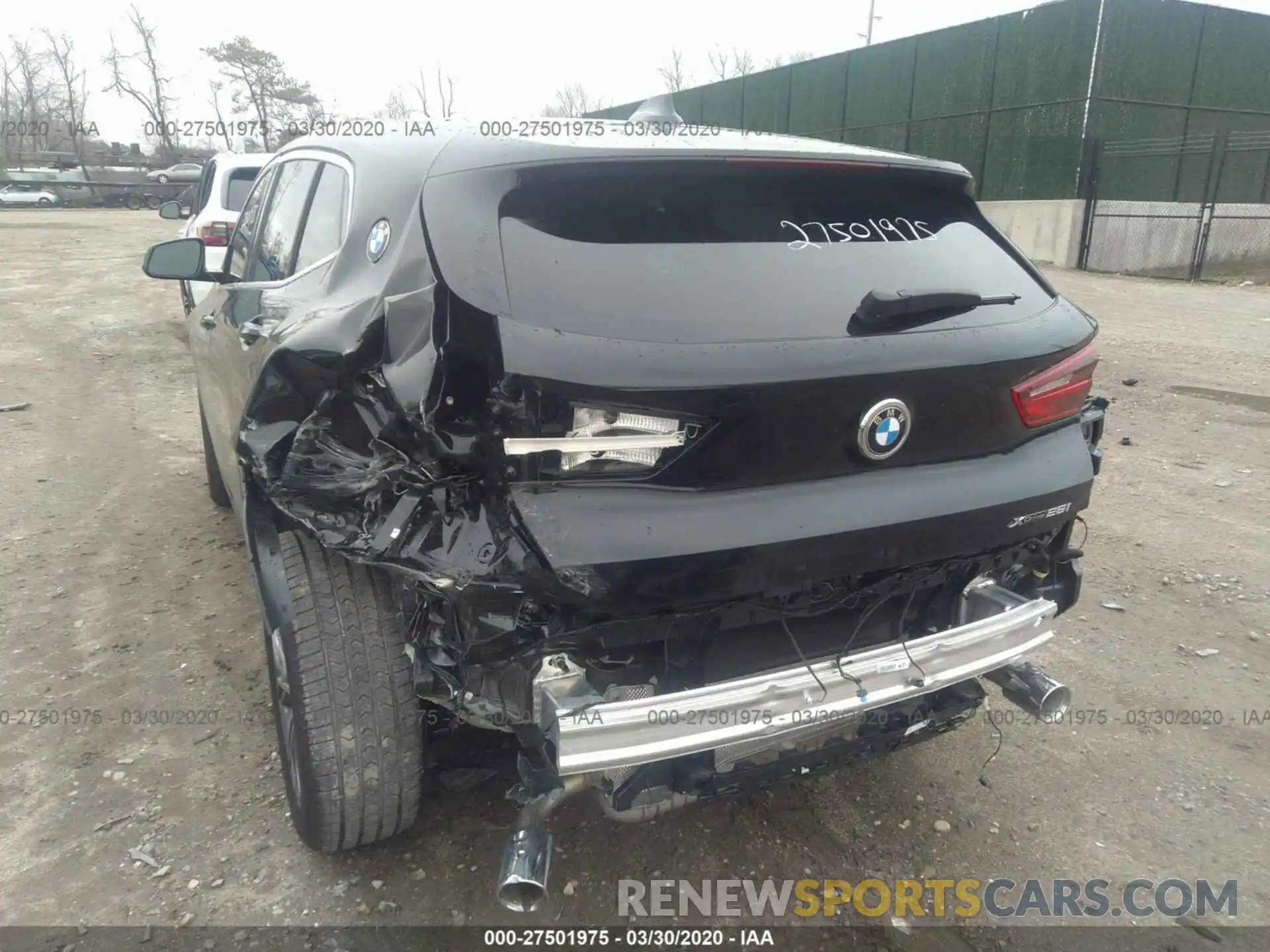 6 Фотография поврежденного автомобиля WBXYJ1C00L5P41356 BMW X2 2020