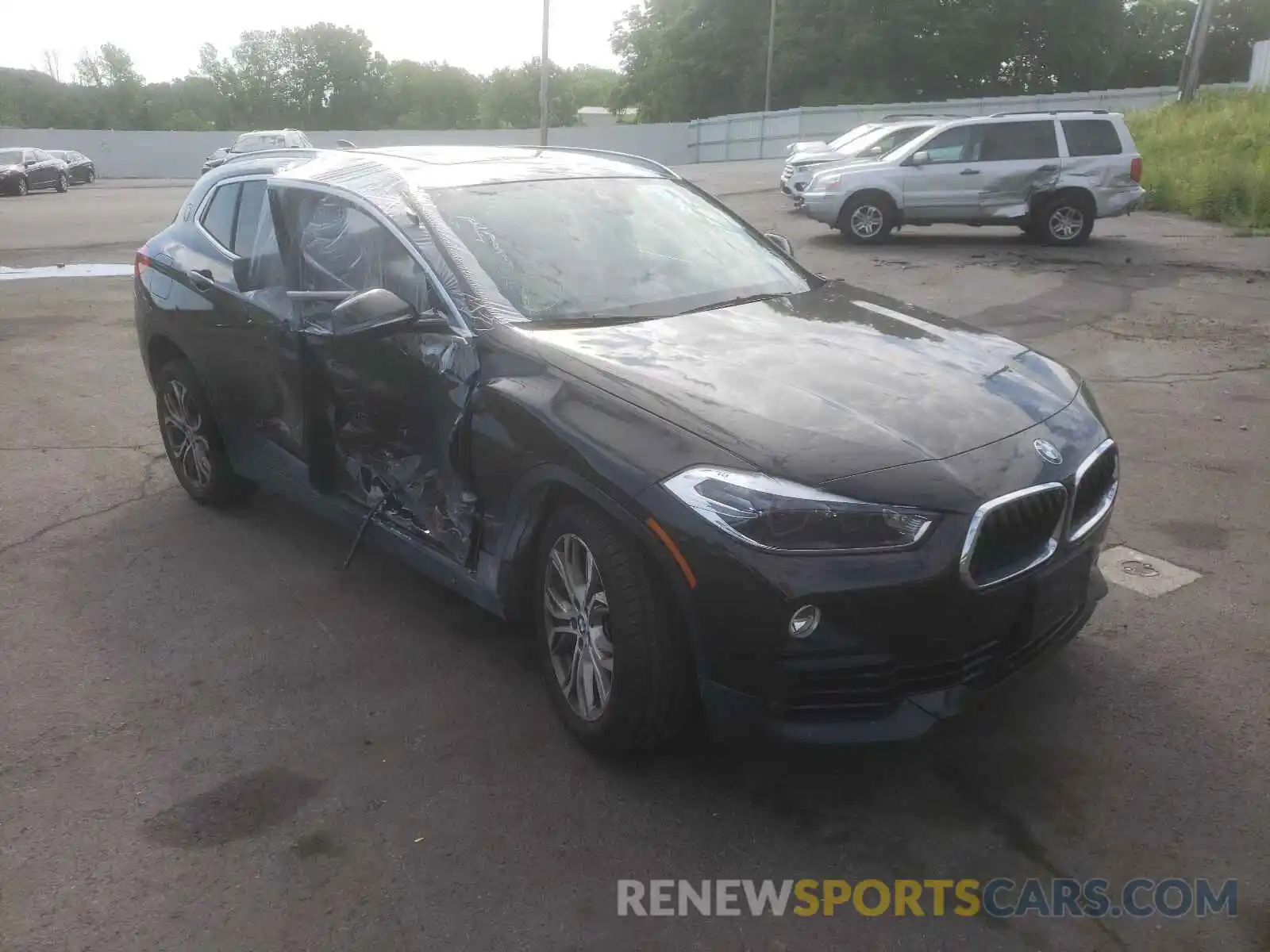 1 Photograph of a damaged car WBXYJ1C00L5P41910 BMW X2 2020