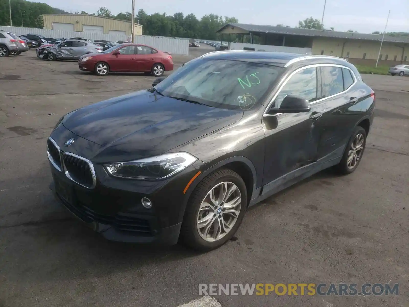 2 Photograph of a damaged car WBXYJ1C00L5P41910 BMW X2 2020