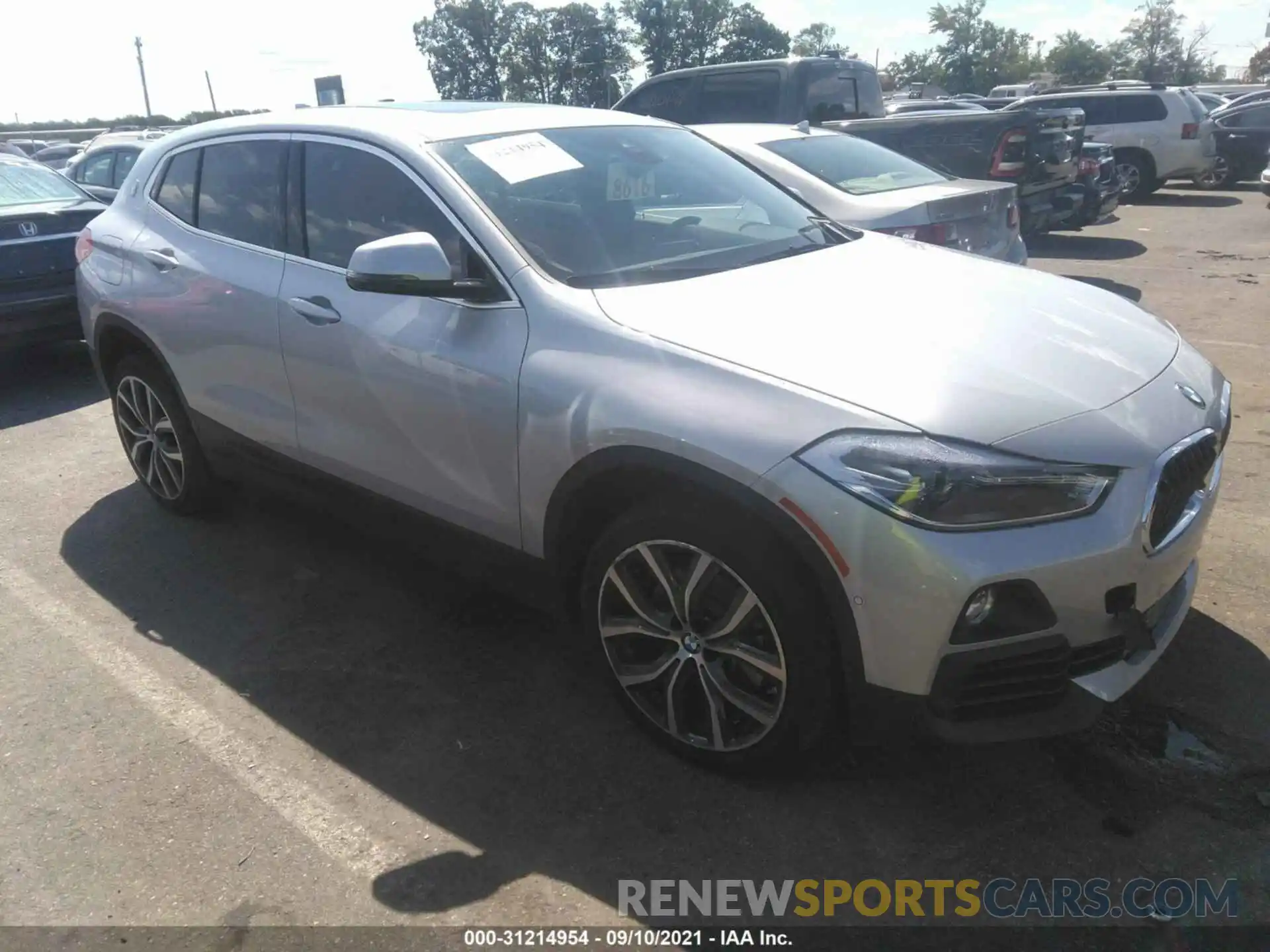 1 Photograph of a damaged car WBXYJ1C00L5P73496 BMW X2 2020