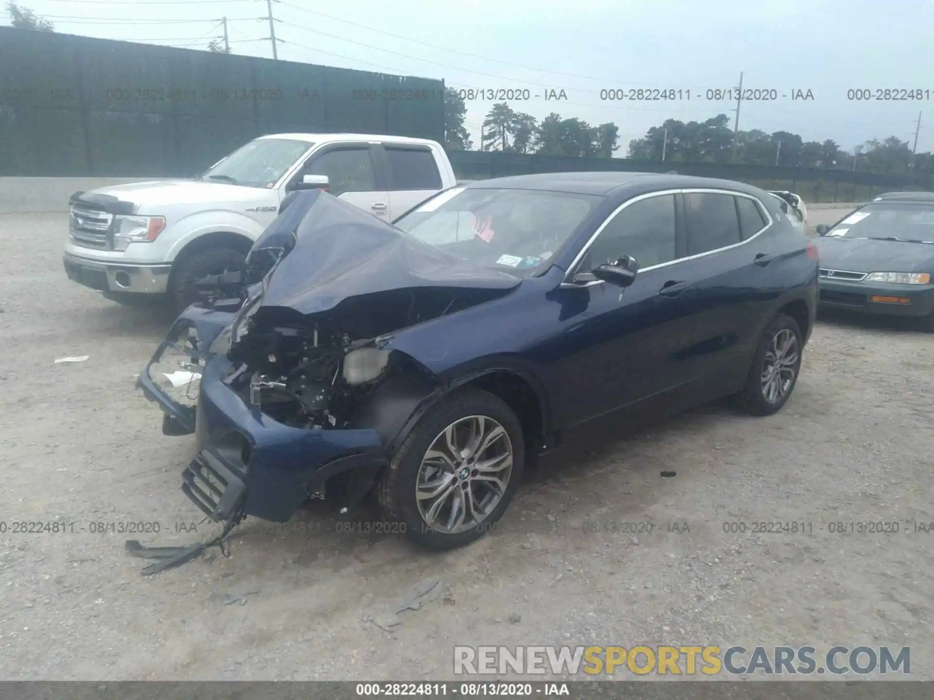 2 Photograph of a damaged car WBXYJ1C00L5R23414 BMW X2 2020