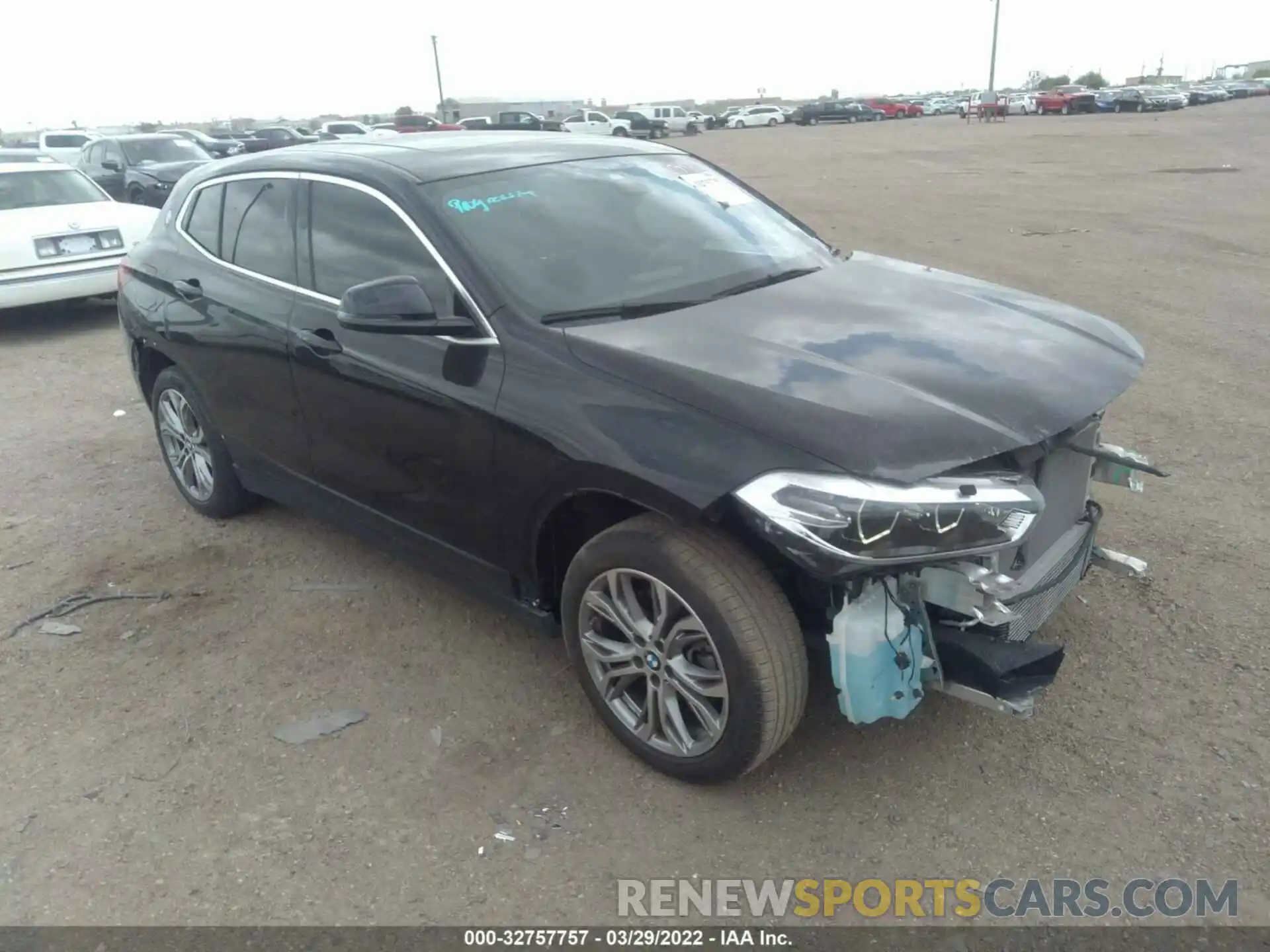 1 Photograph of a damaged car WBXYJ1C00L5R58549 BMW X2 2020