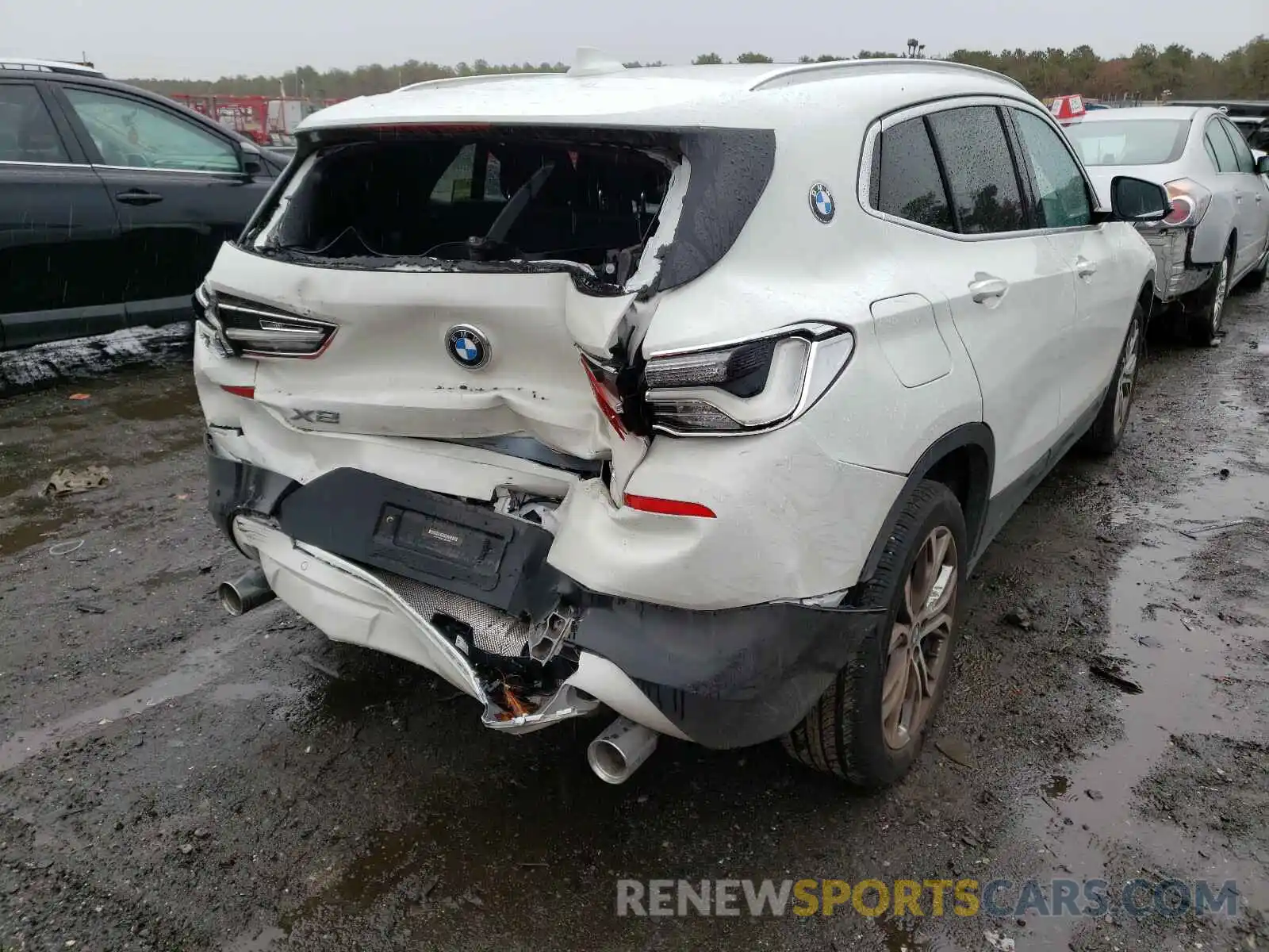4 Фотография поврежденного автомобиля WBXYJ1C01L5P13680 BMW X2 2020