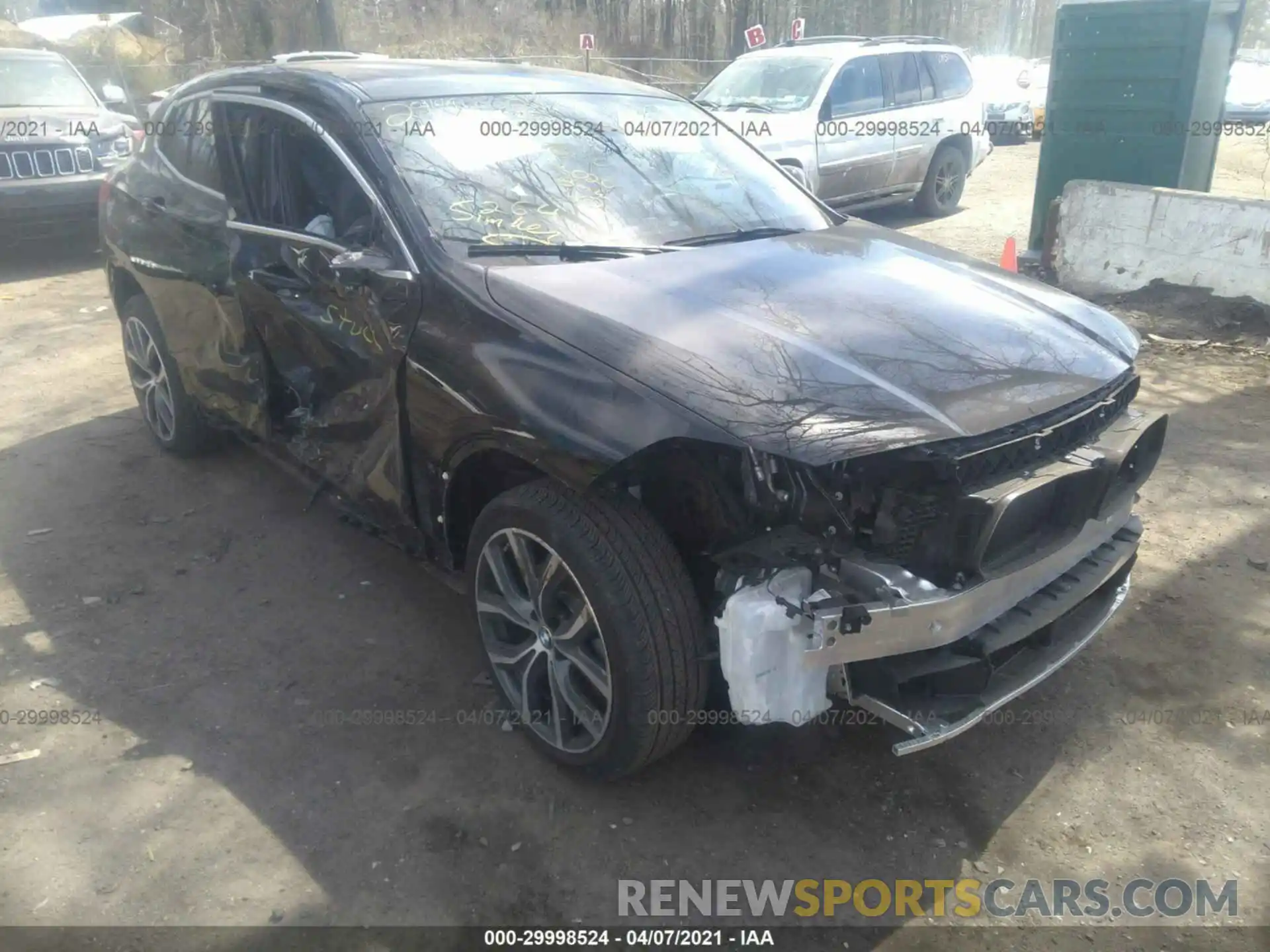 6 Фотография поврежденного автомобиля WBXYJ1C01L5P74723 BMW X2 2020