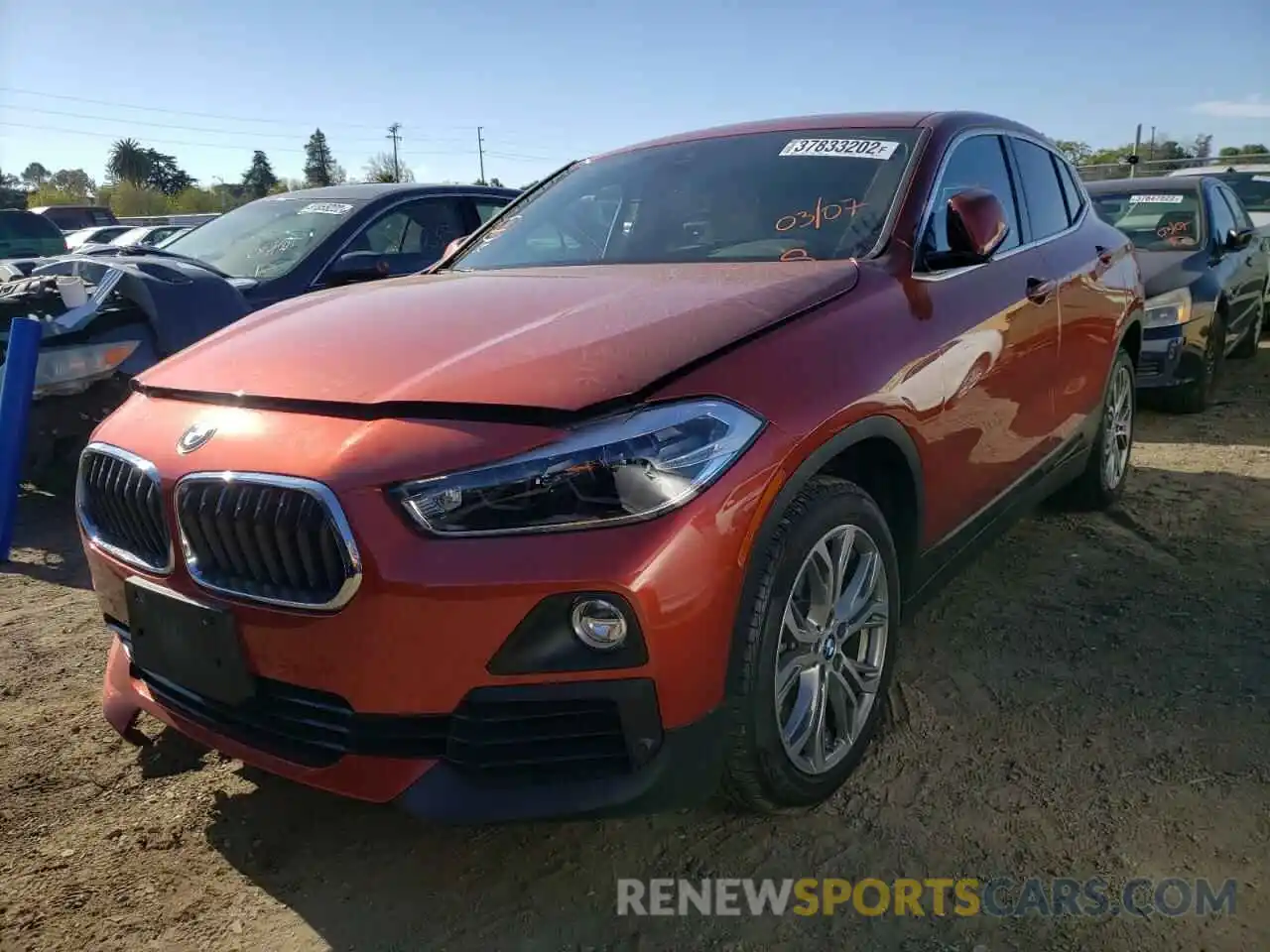 2 Photograph of a damaged car WBXYJ1C01L5R34034 BMW X2 2020