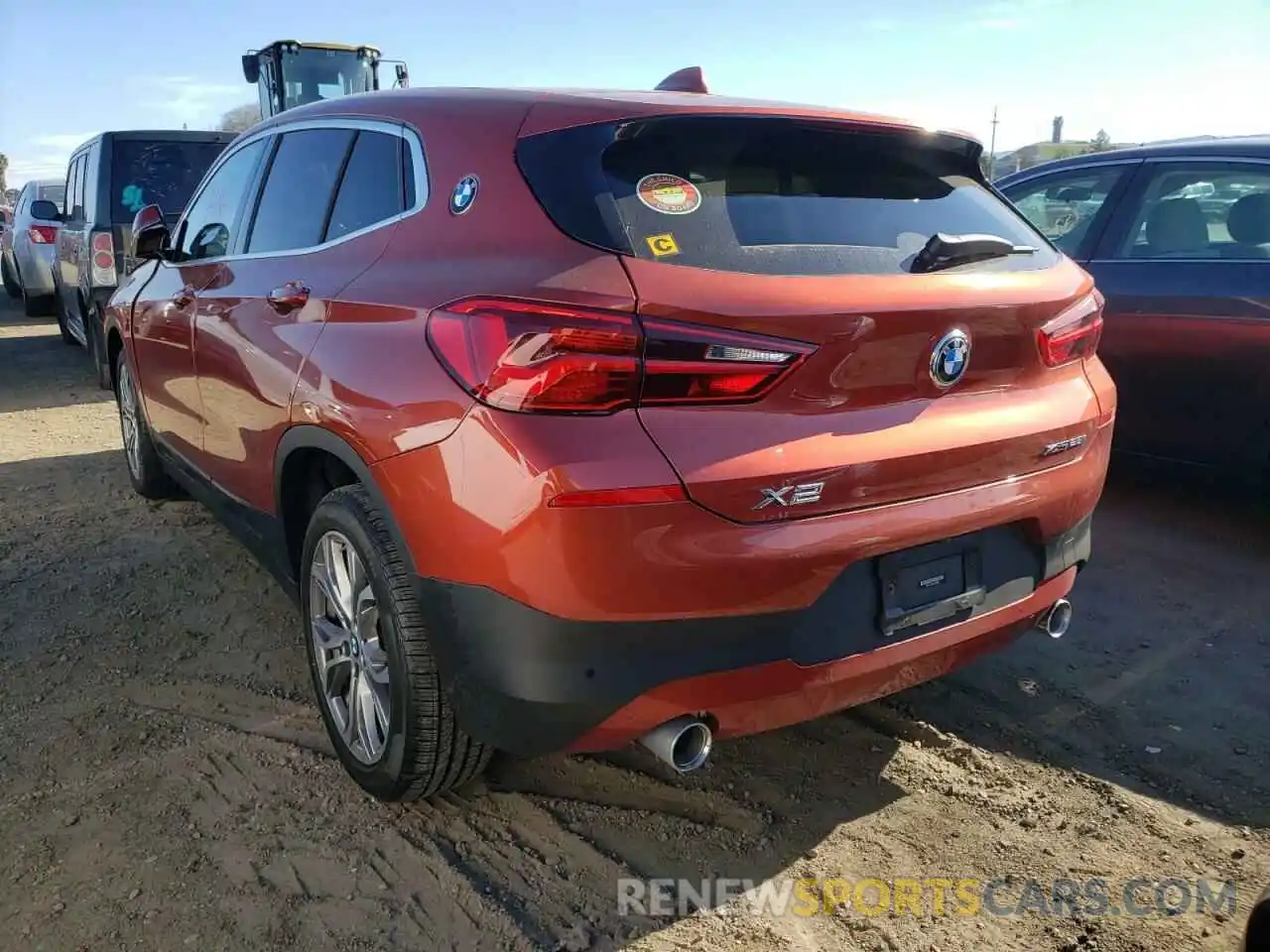 3 Photograph of a damaged car WBXYJ1C01L5R34034 BMW X2 2020