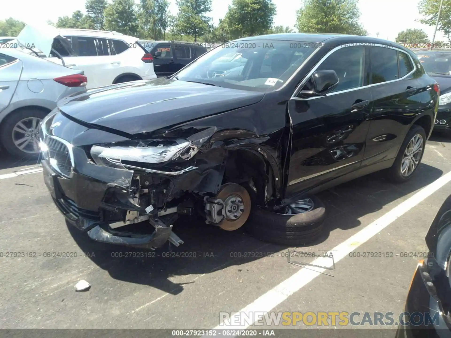 6 Фотография поврежденного автомобиля WBXYJ1C02L5P08925 BMW X2 2020
