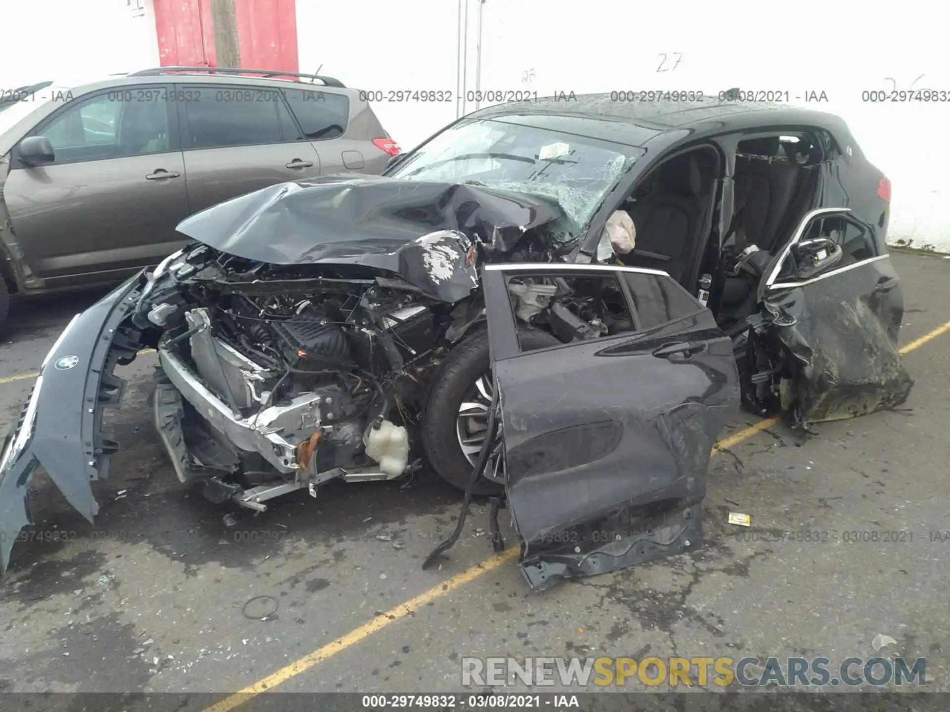 2 Photograph of a damaged car WBXYJ1C02L5P13428 BMW X2 2020