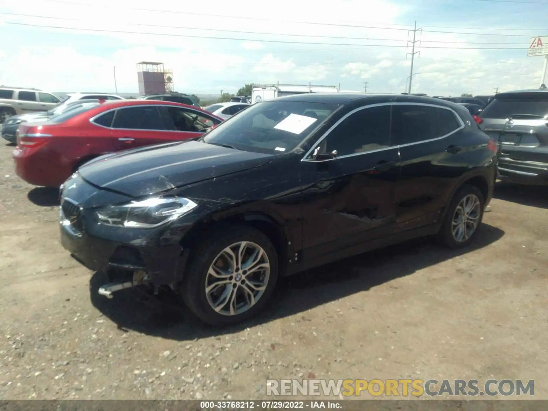 2 Photograph of a damaged car WBXYJ1C02L5P56957 BMW X2 2020