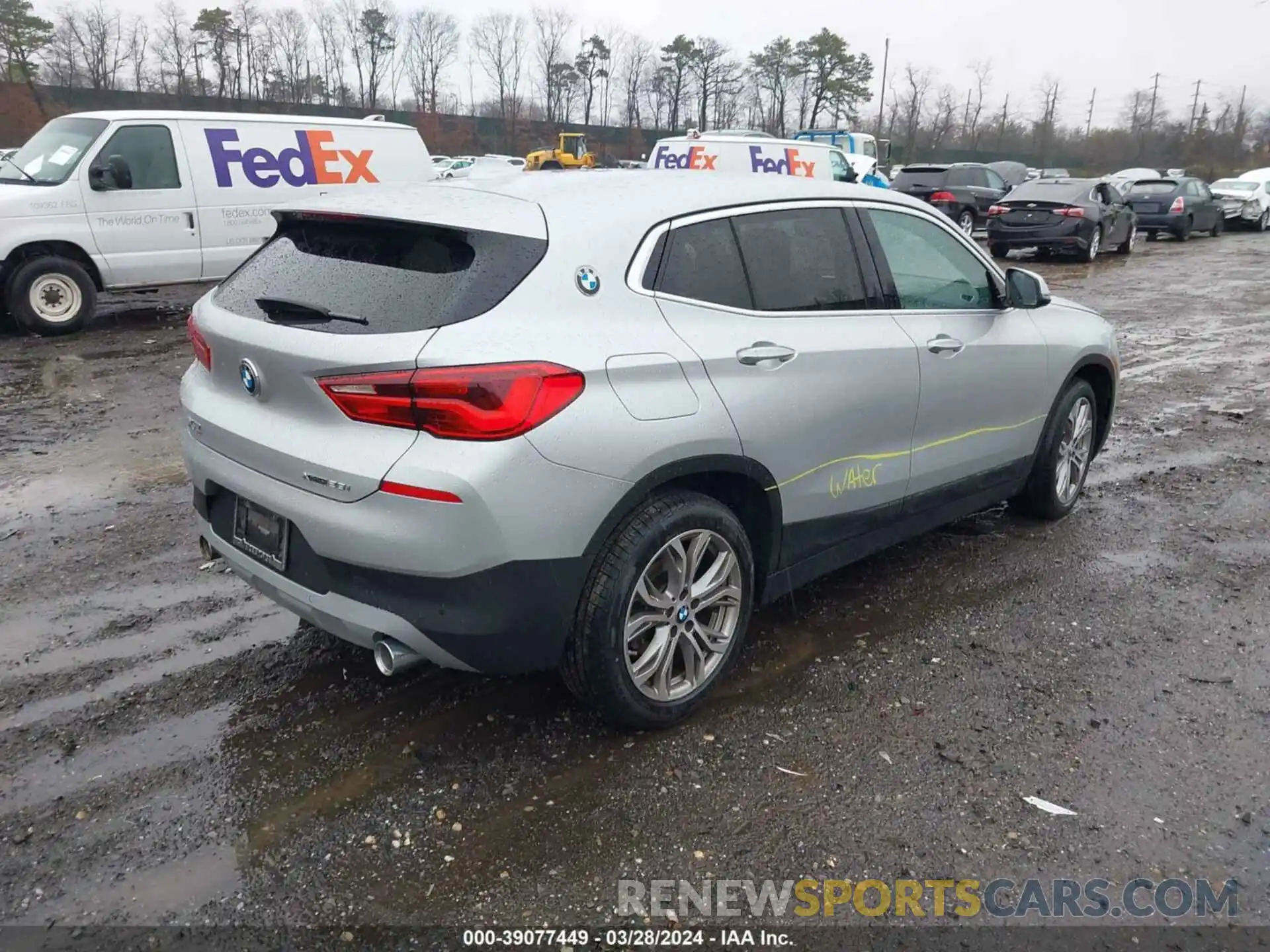 4 Photograph of a damaged car WBXYJ1C02L5P66386 BMW X2 2020