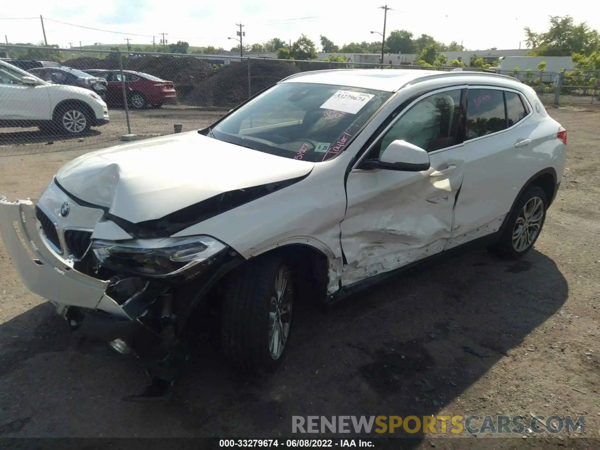 2 Photograph of a damaged car WBXYJ1C03L5P72942 BMW X2 2020