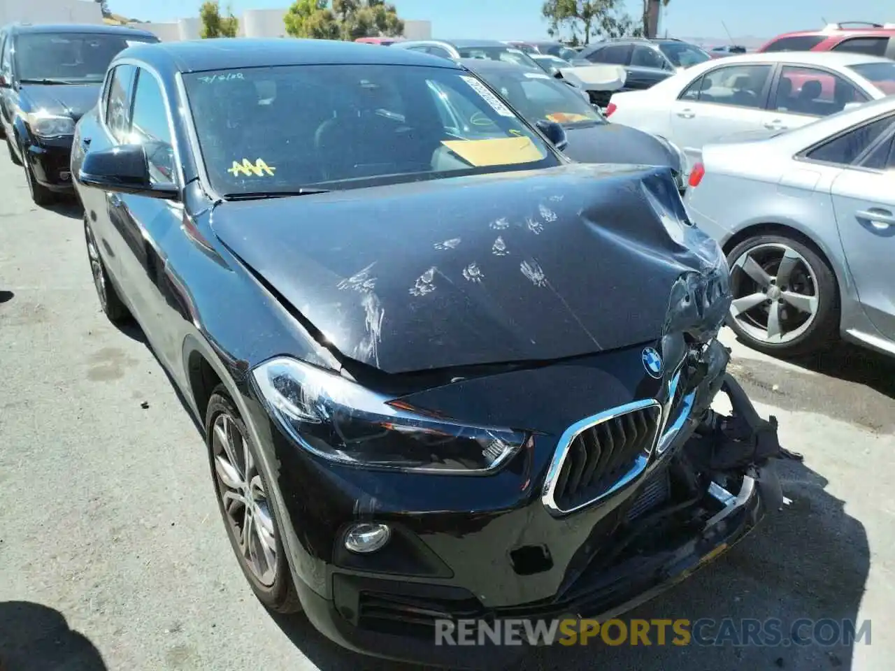 1 Photograph of a damaged car WBXYJ1C03L5P88087 BMW X2 2020