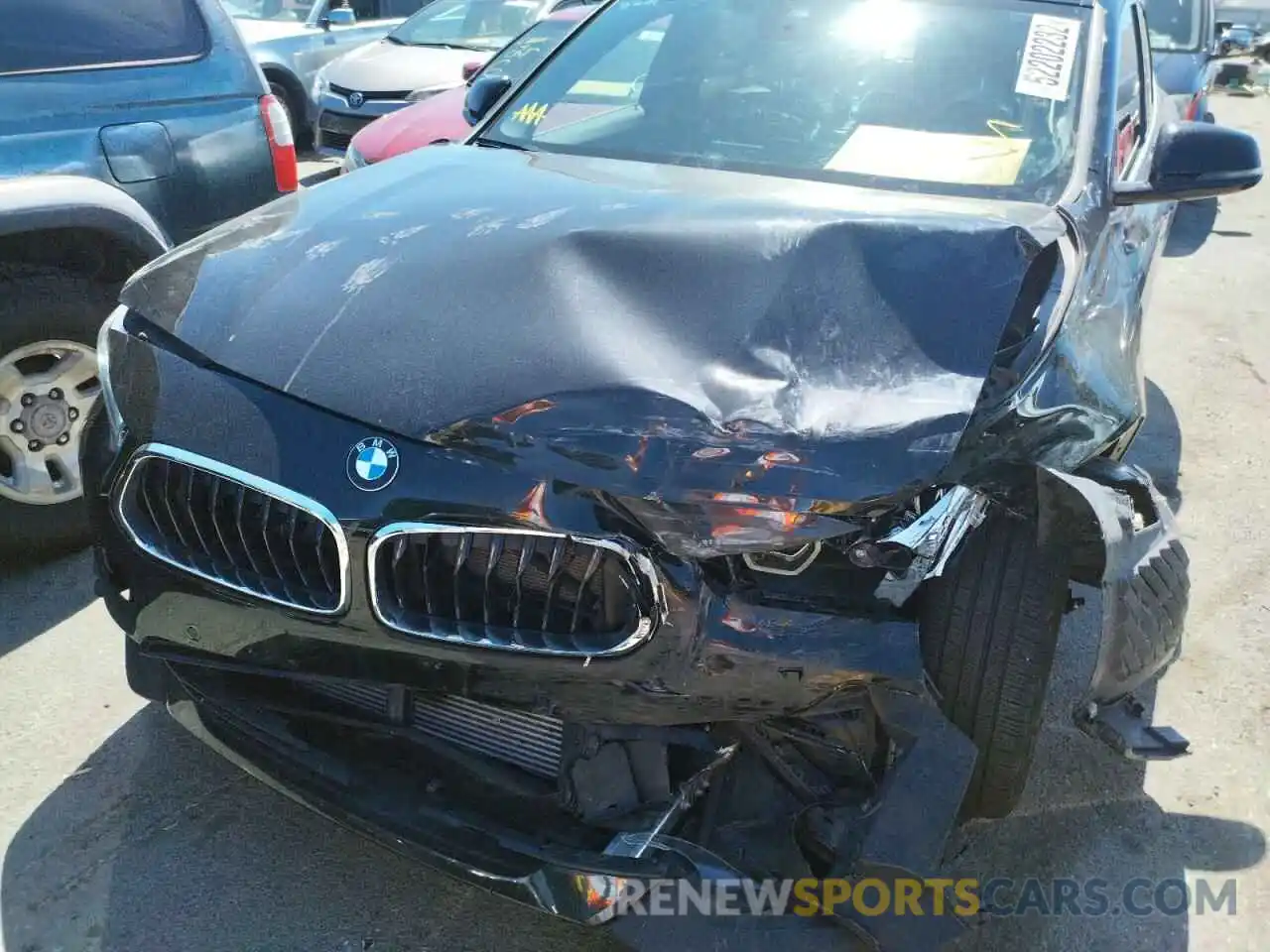 9 Photograph of a damaged car WBXYJ1C03L5P88087 BMW X2 2020