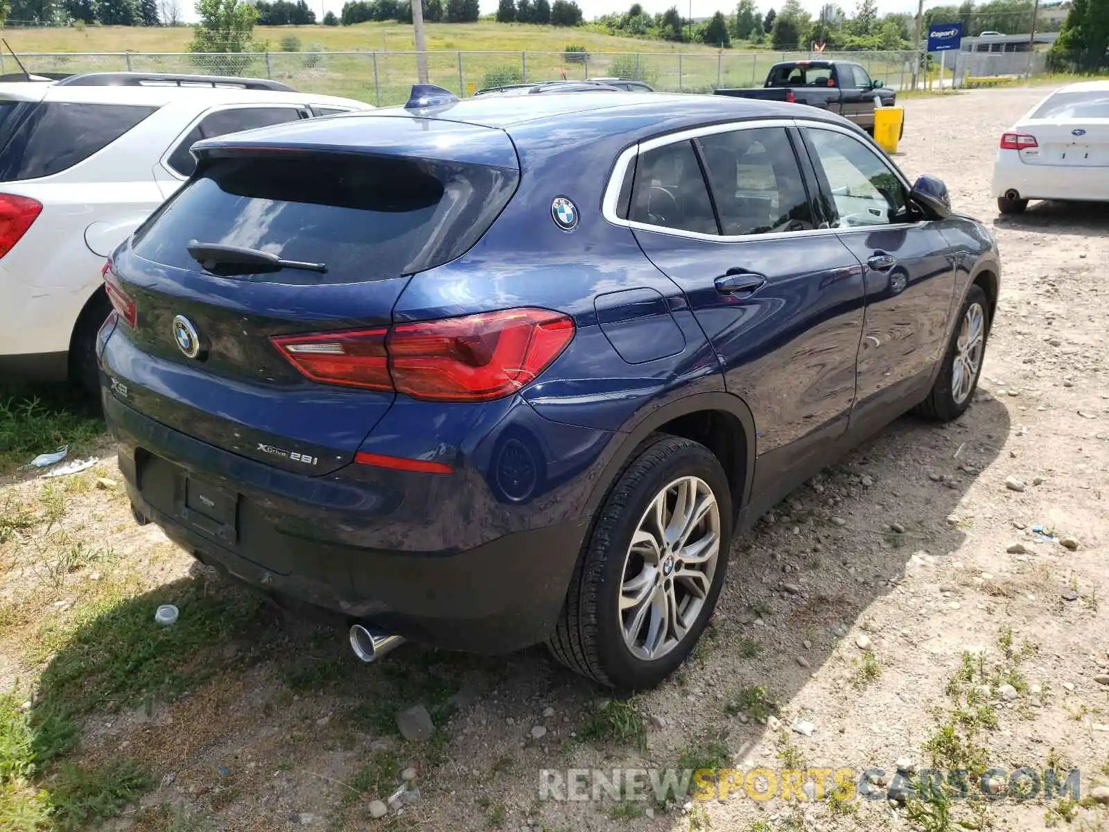 4 Photograph of a damaged car WBXYJ1C03L5R29983 BMW X2 2020