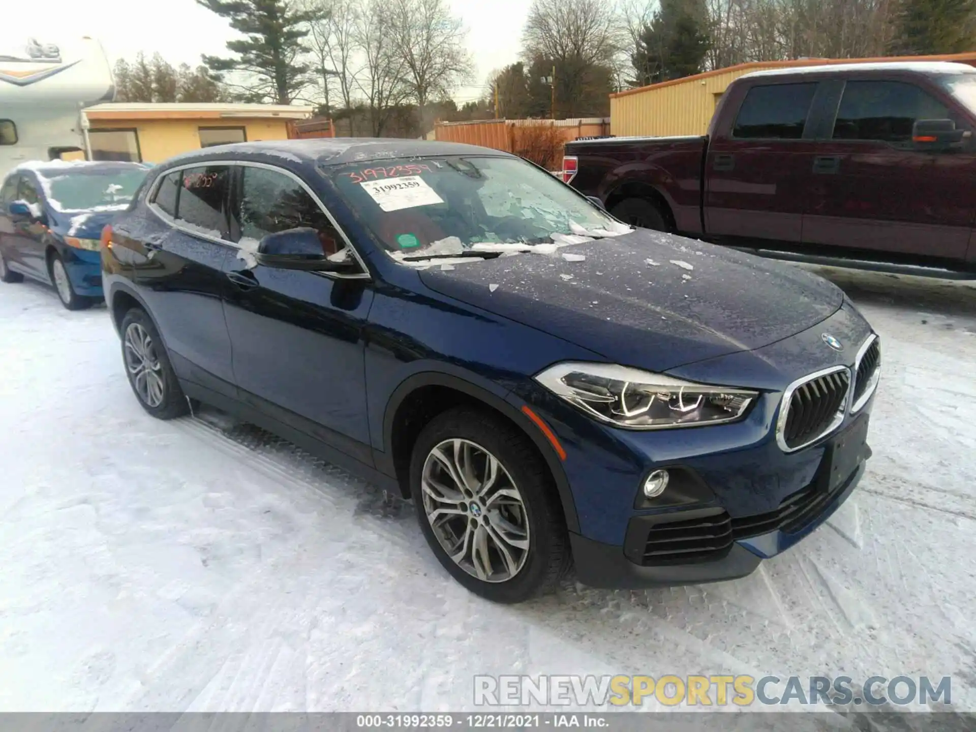 1 Photograph of a damaged car WBXYJ1C03L5R53796 BMW X2 2020