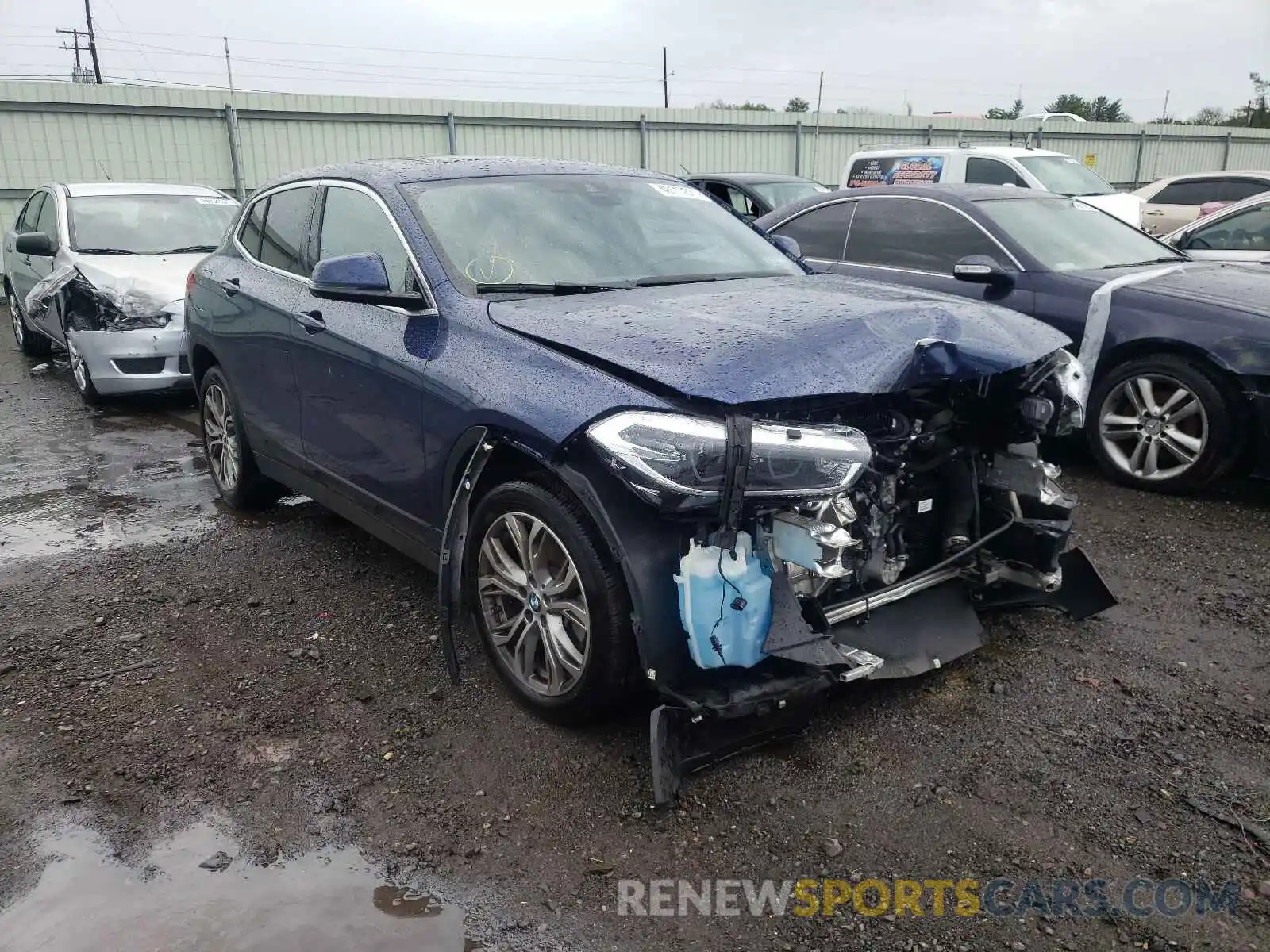 1 Photograph of a damaged car WBXYJ1C03L5R63731 BMW X2 2020