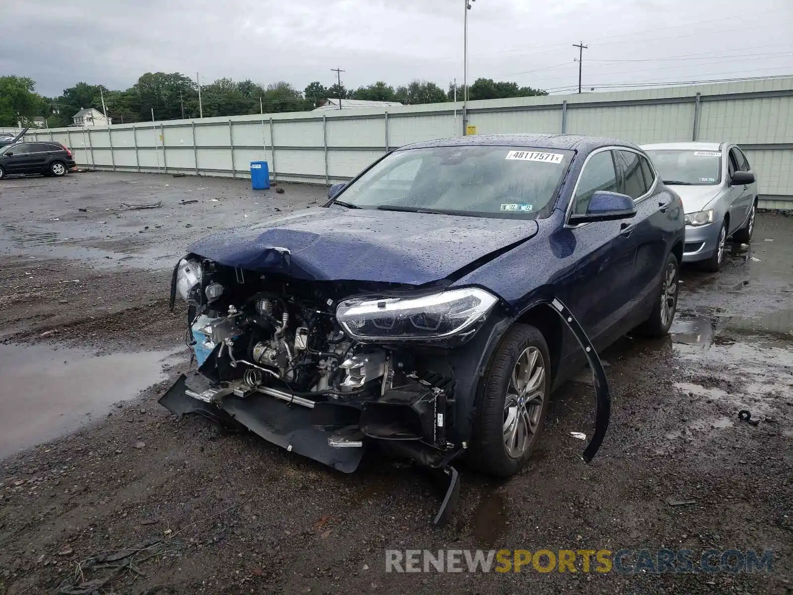 2 Photograph of a damaged car WBXYJ1C03L5R63731 BMW X2 2020