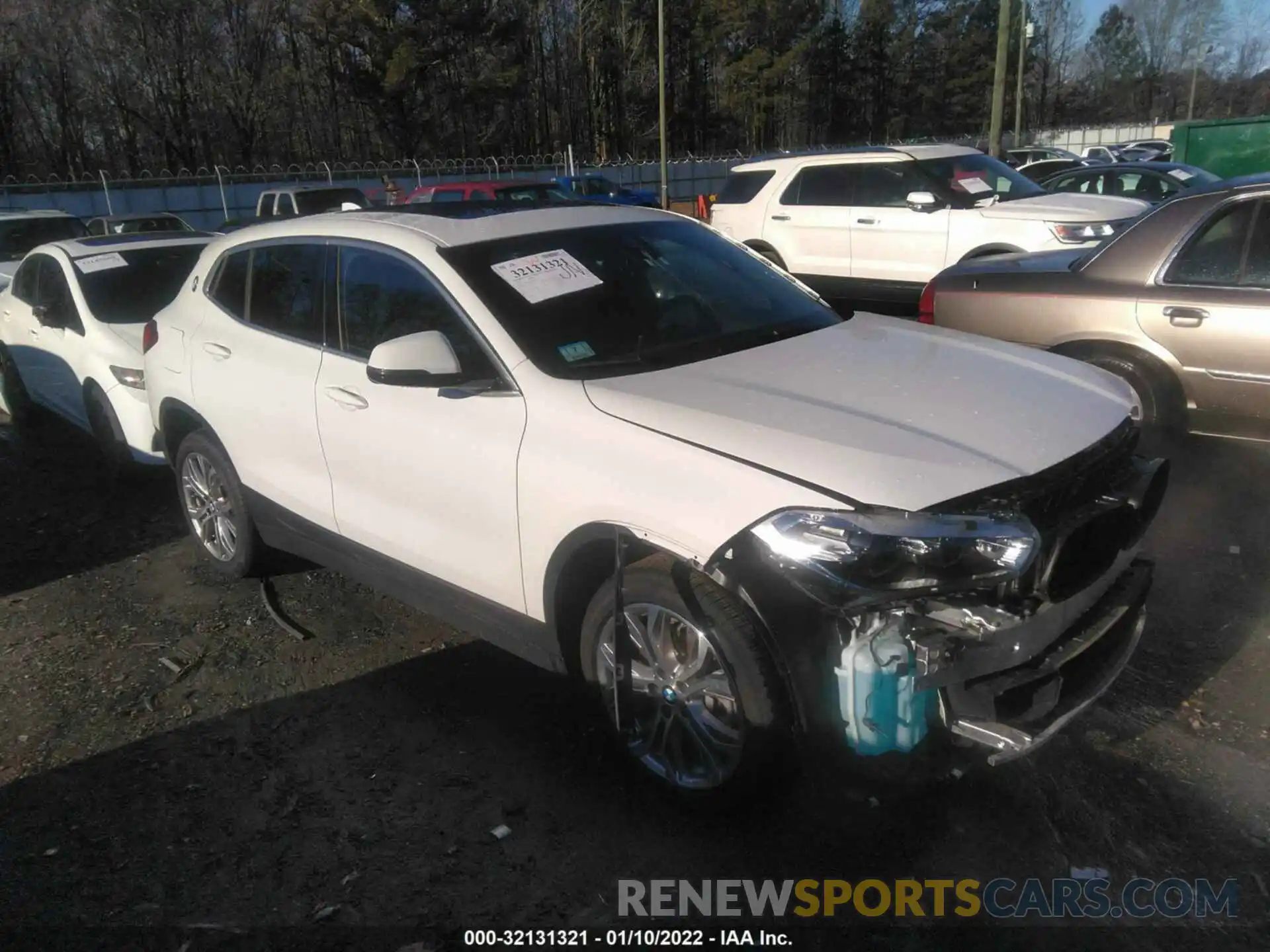 1 Photograph of a damaged car WBXYJ1C03L5R64930 BMW X2 2020