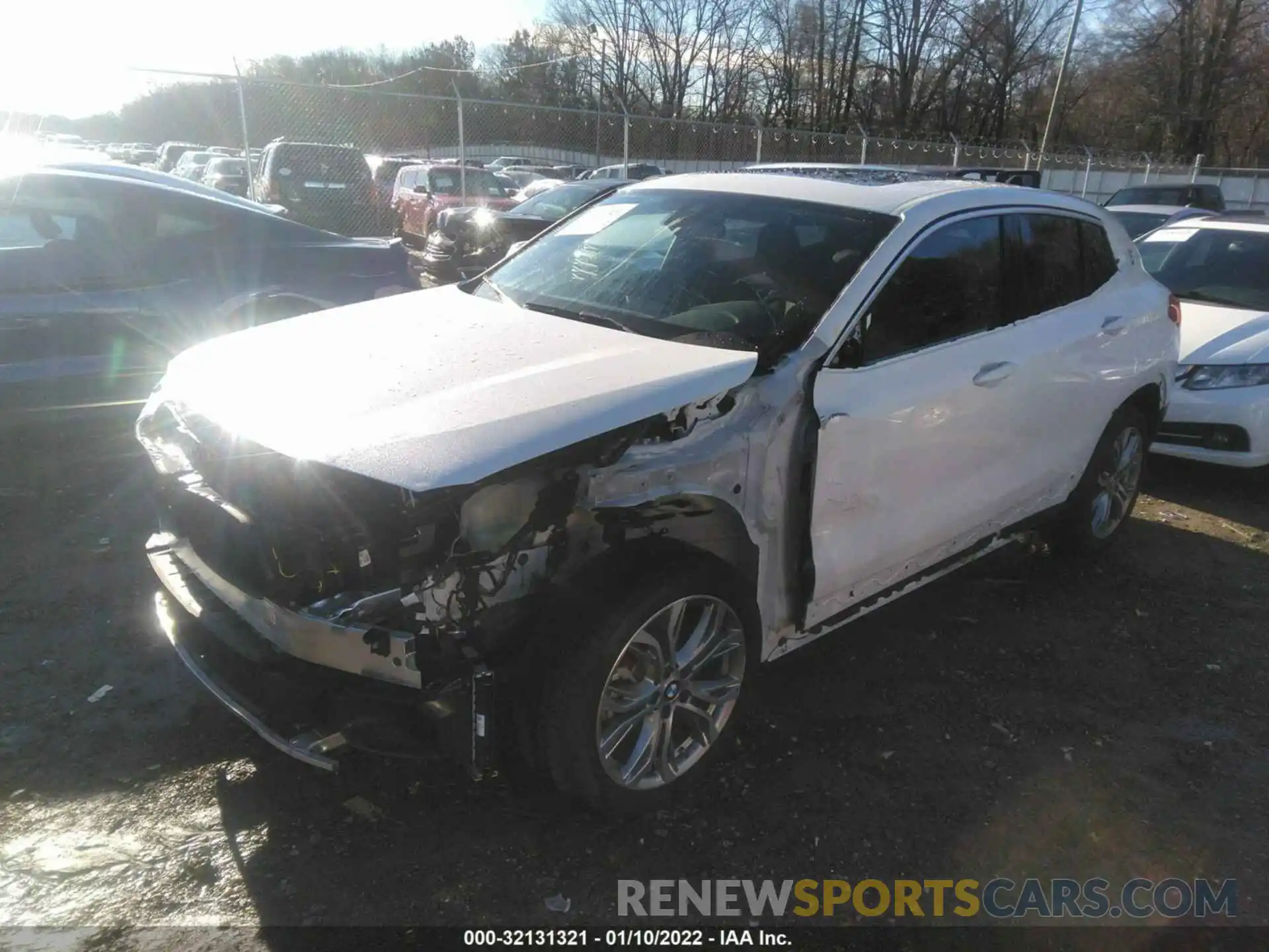 2 Photograph of a damaged car WBXYJ1C03L5R64930 BMW X2 2020