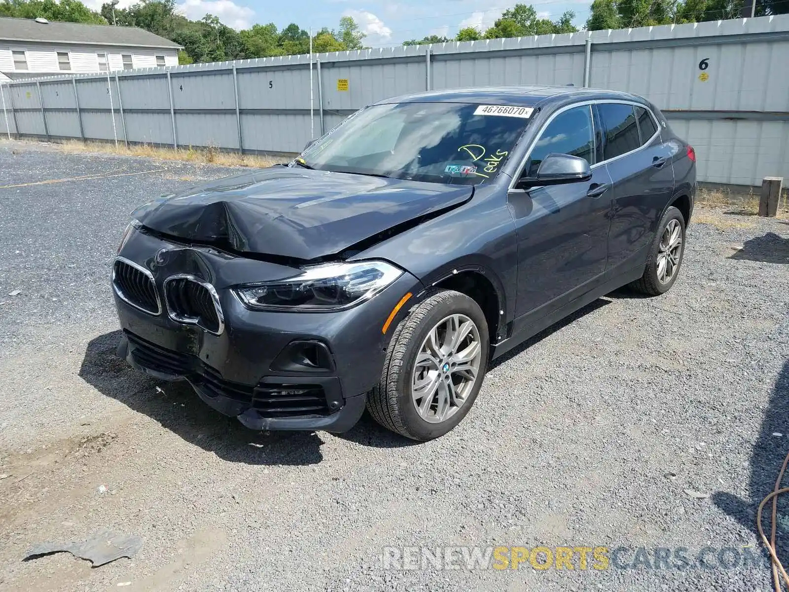 2 Photograph of a damaged car WBXYJ1C04L5N88867 BMW X2 2020