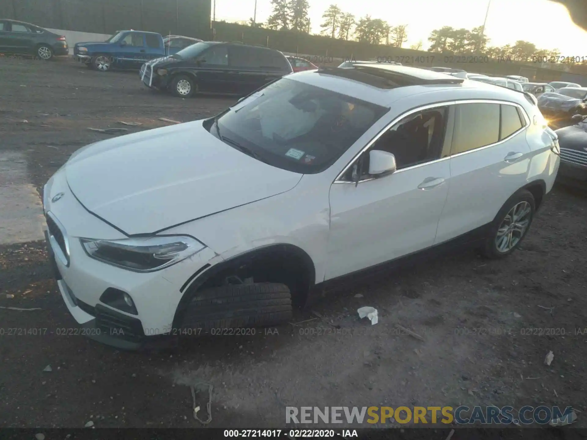2 Фотография поврежденного автомобиля WBXYJ1C04L5P00986 BMW X2 2020