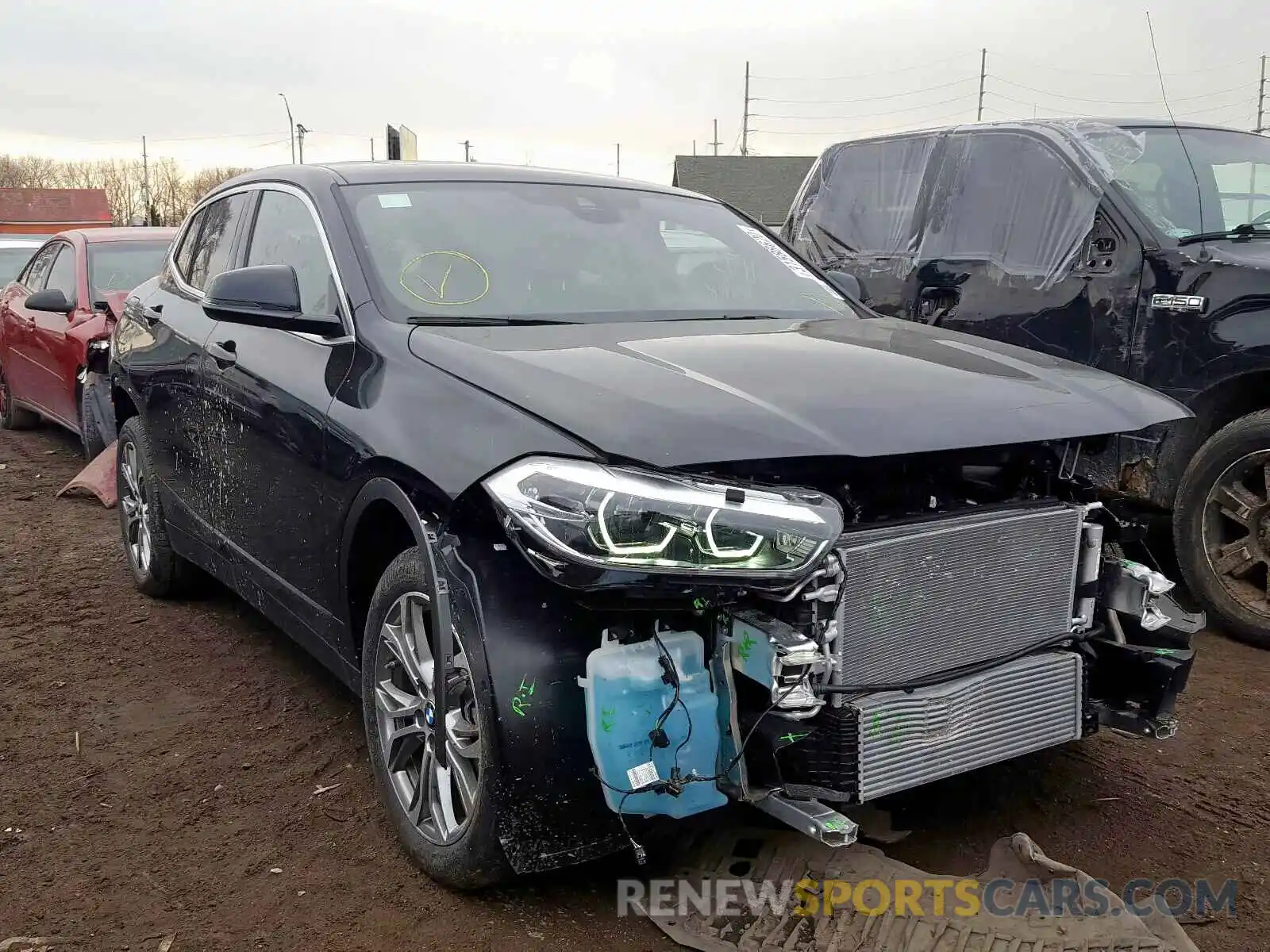 1 Фотография поврежденного автомобиля WBXYJ1C04L5P17979 BMW X2 2020