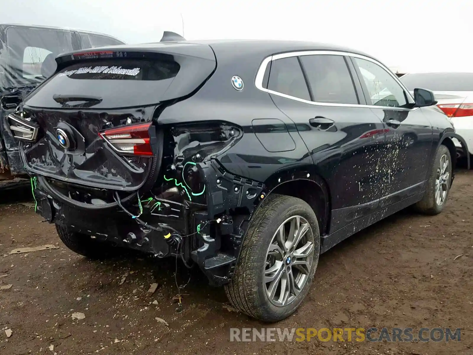 4 Фотография поврежденного автомобиля WBXYJ1C04L5P17979 BMW X2 2020