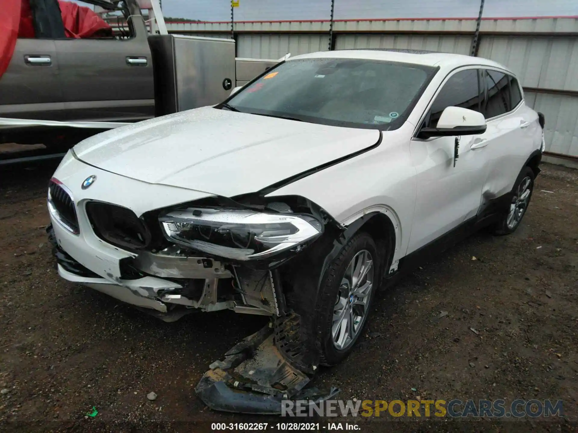 2 Photograph of a damaged car WBXYJ1C04L5P18954 BMW X2 2020