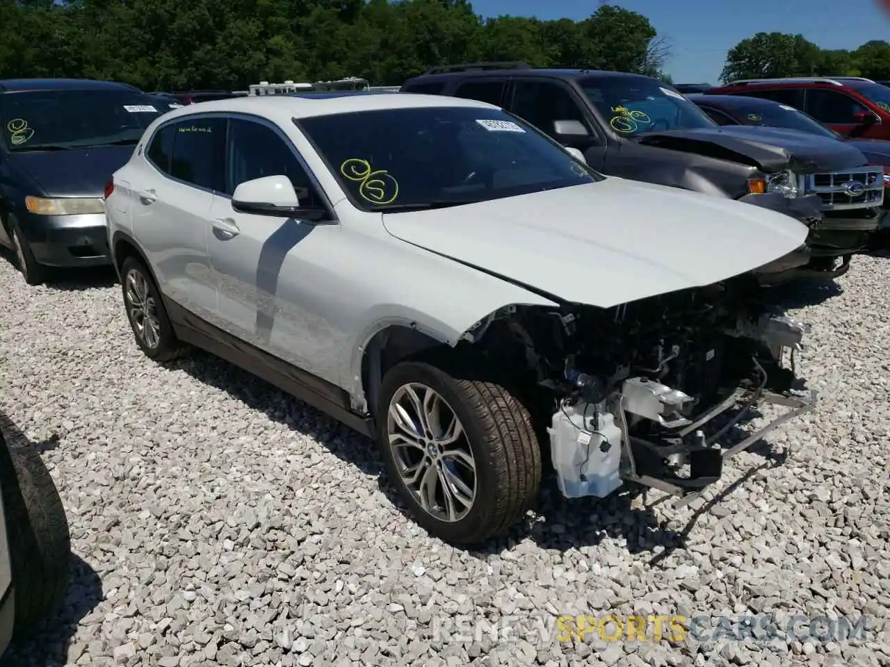 1 Photograph of a damaged car WBXYJ1C04L5P32594 BMW X2 2020