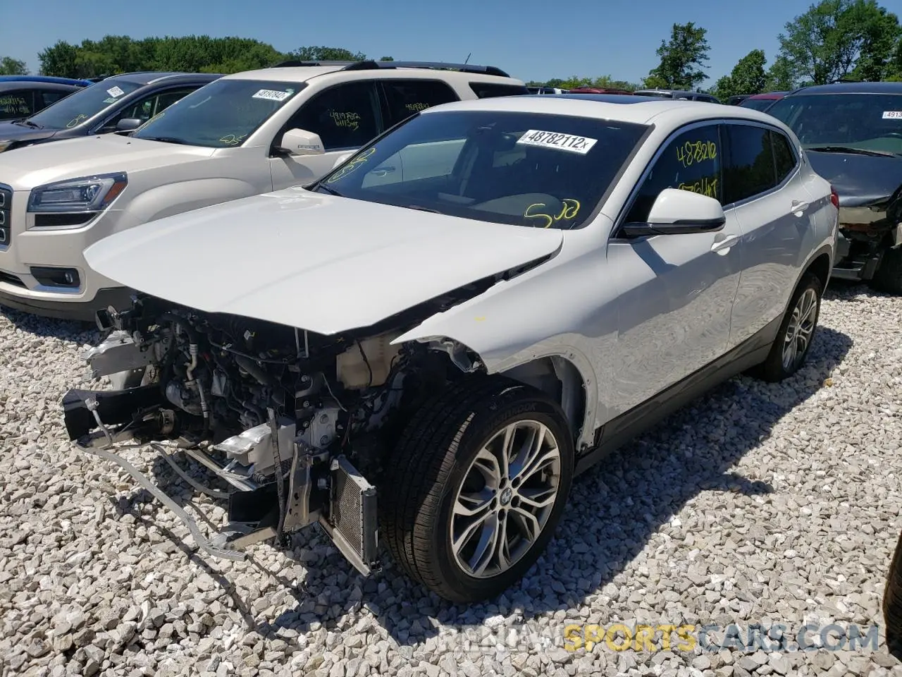 2 Photograph of a damaged car WBXYJ1C04L5P32594 BMW X2 2020