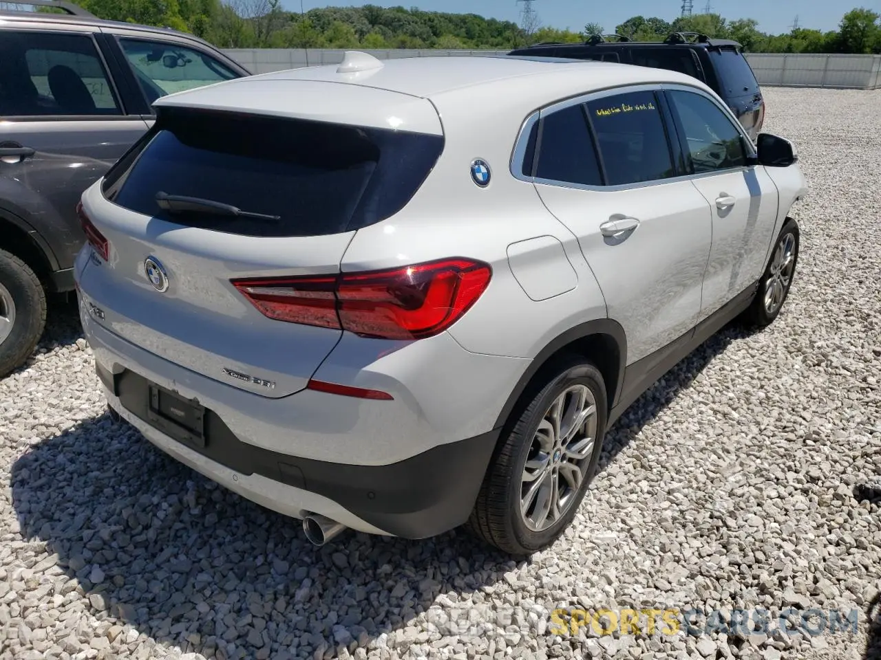 4 Photograph of a damaged car WBXYJ1C04L5P32594 BMW X2 2020