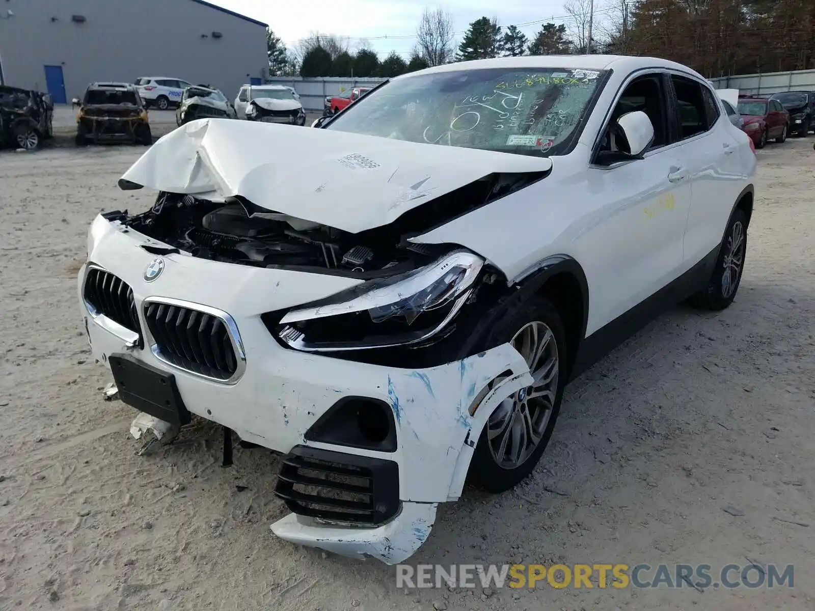 2 Photograph of a damaged car WBXYJ1C04L5P32644 BMW X2 2020