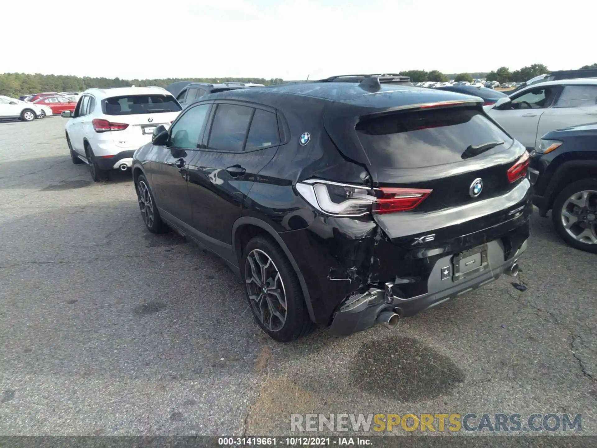 3 Photograph of a damaged car WBXYJ1C04L5P50013 BMW X2 2020