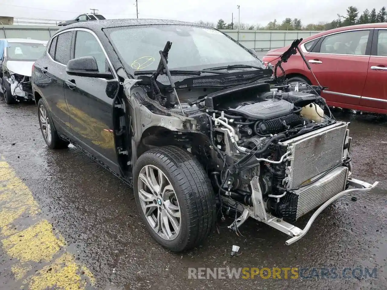 1 Photograph of a damaged car WBXYJ1C04L5P57138 BMW X2 2020