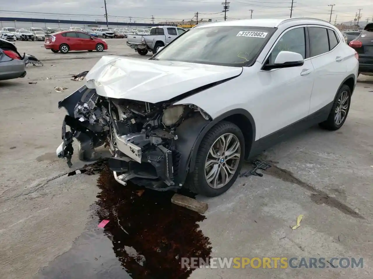 2 Photograph of a damaged car WBXYJ1C05L5P11169 BMW X2 2020