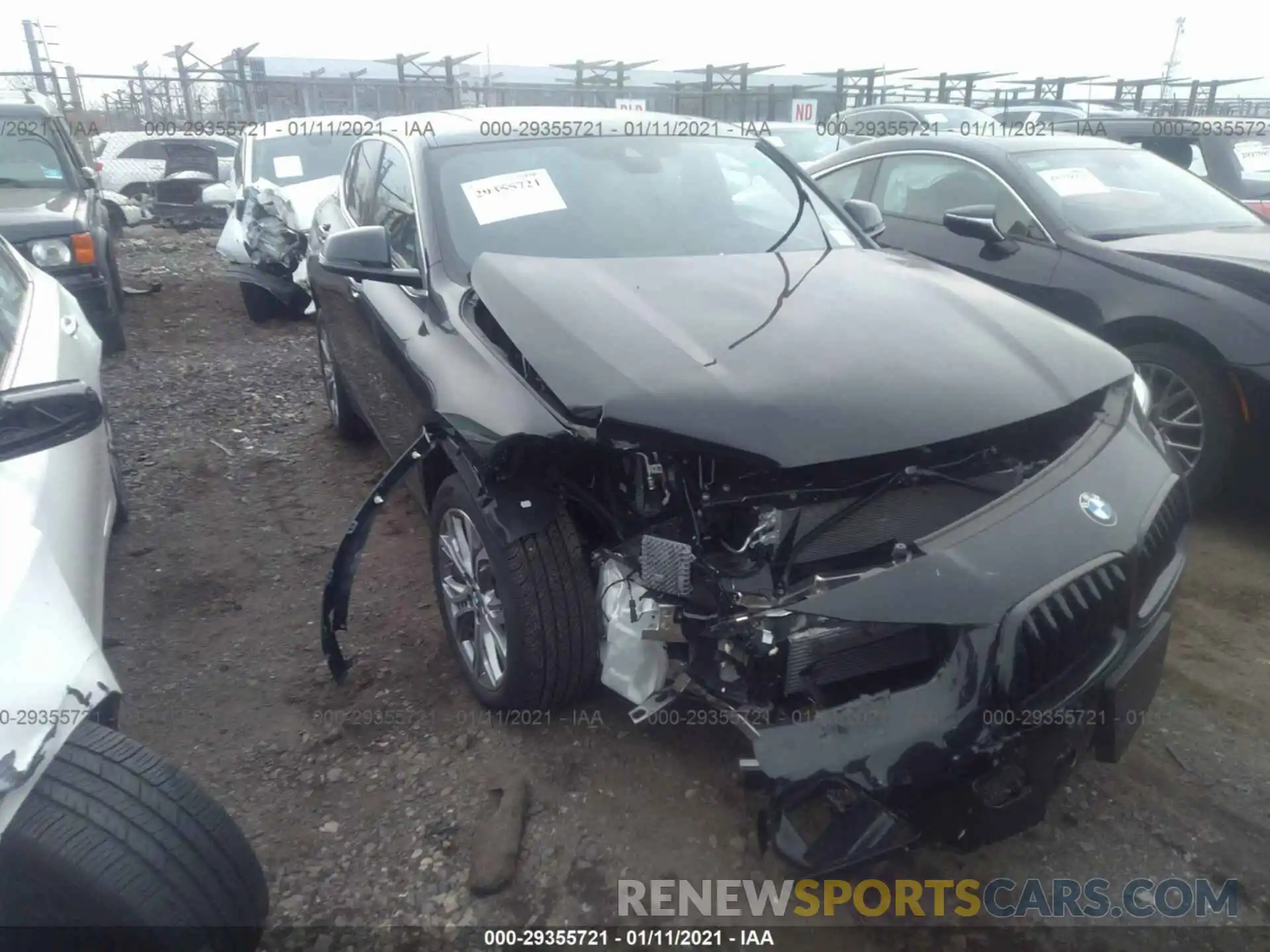 1 Фотография поврежденного автомобиля WBXYJ1C05L5R70843 BMW X2 2020