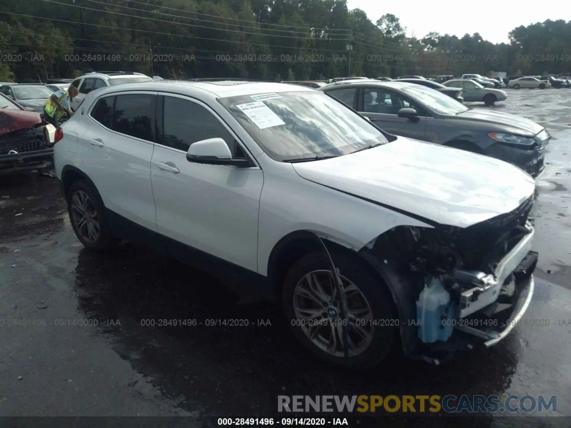 1 Фотография поврежденного автомобиля WBXYJ1C06L5P34671 BMW X2 2020
