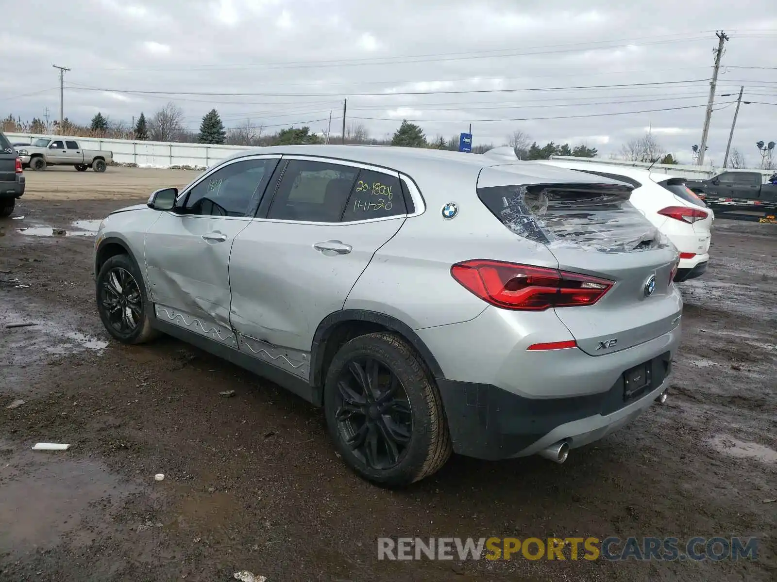 9 Photograph of a damaged car WBXYJ1C06L5P35562 BMW X2 2020