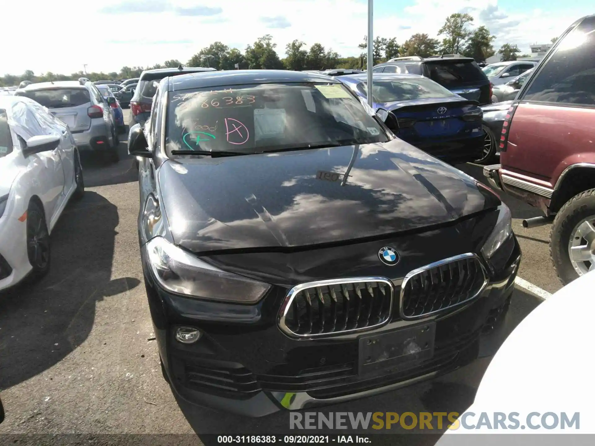 6 Photograph of a damaged car WBXYJ1C06L5P72255 BMW X2 2020