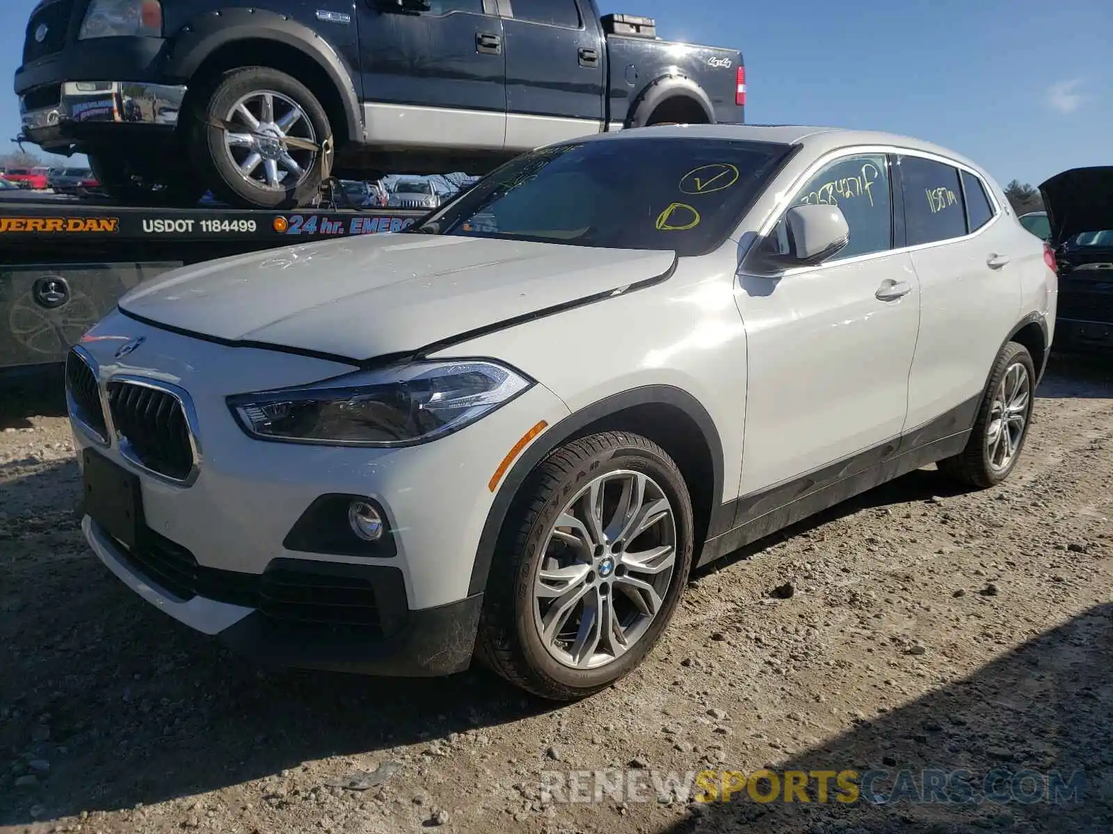 2 Photograph of a damaged car WBXYJ1C06L5P84955 BMW X2 2020