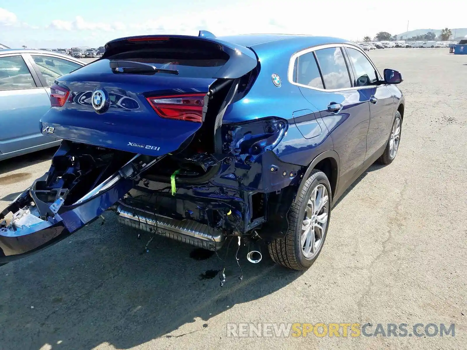 4 Фотография поврежденного автомобиля WBXYJ1C06L5R00476 BMW X2 2020