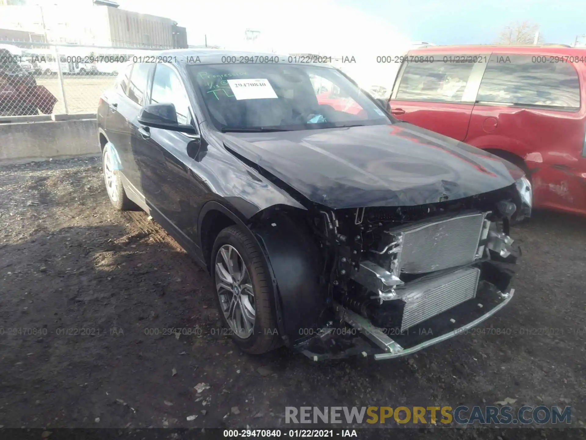 1 Фотография поврежденного автомобиля WBXYJ1C06L5R50732 BMW X2 2020