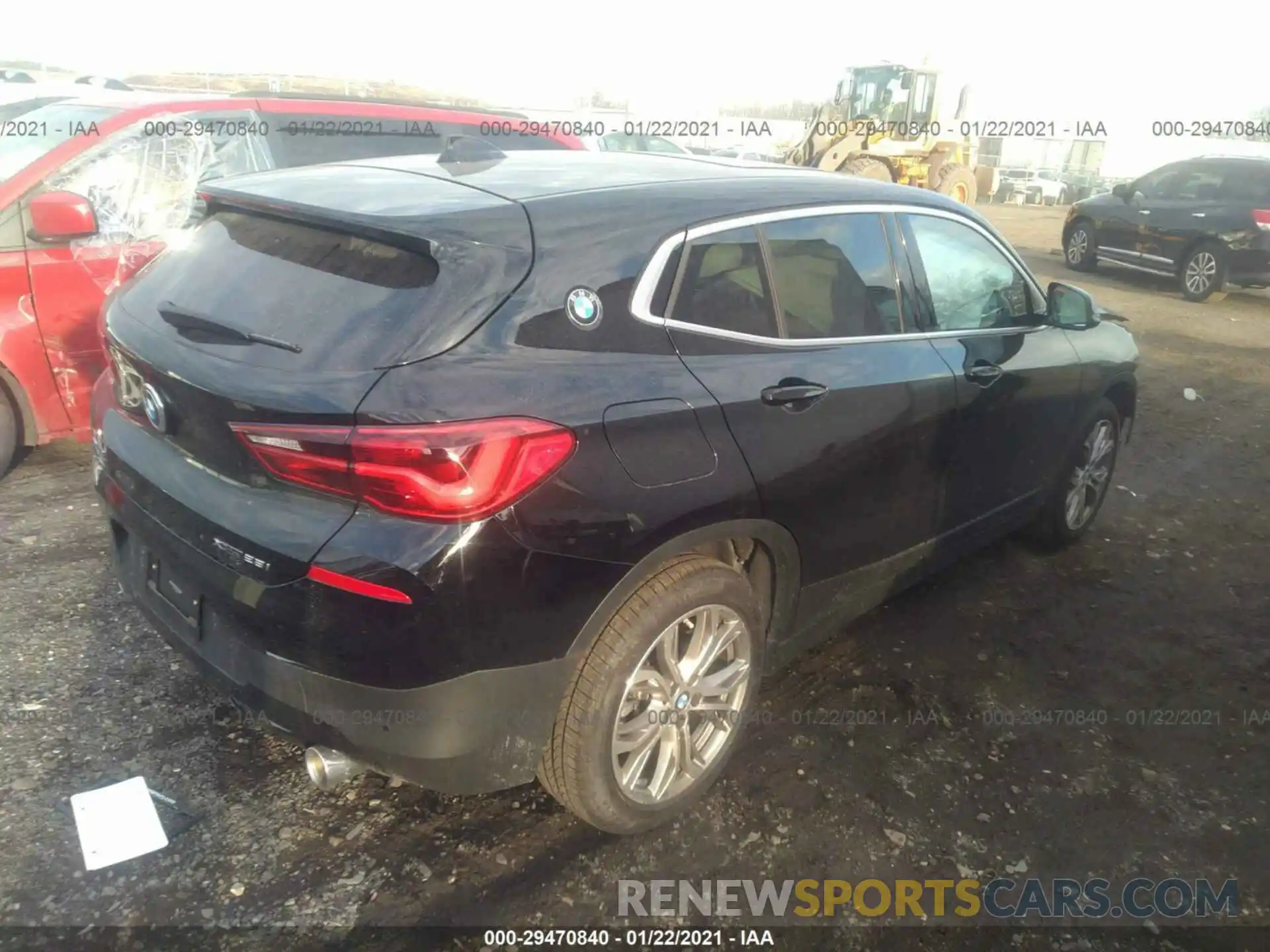 4 Фотография поврежденного автомобиля WBXYJ1C06L5R50732 BMW X2 2020