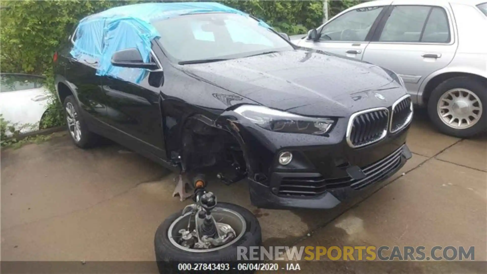 3 Фотография поврежденного автомобиля WBXYJ1C07L5P33836 BMW X2 2020