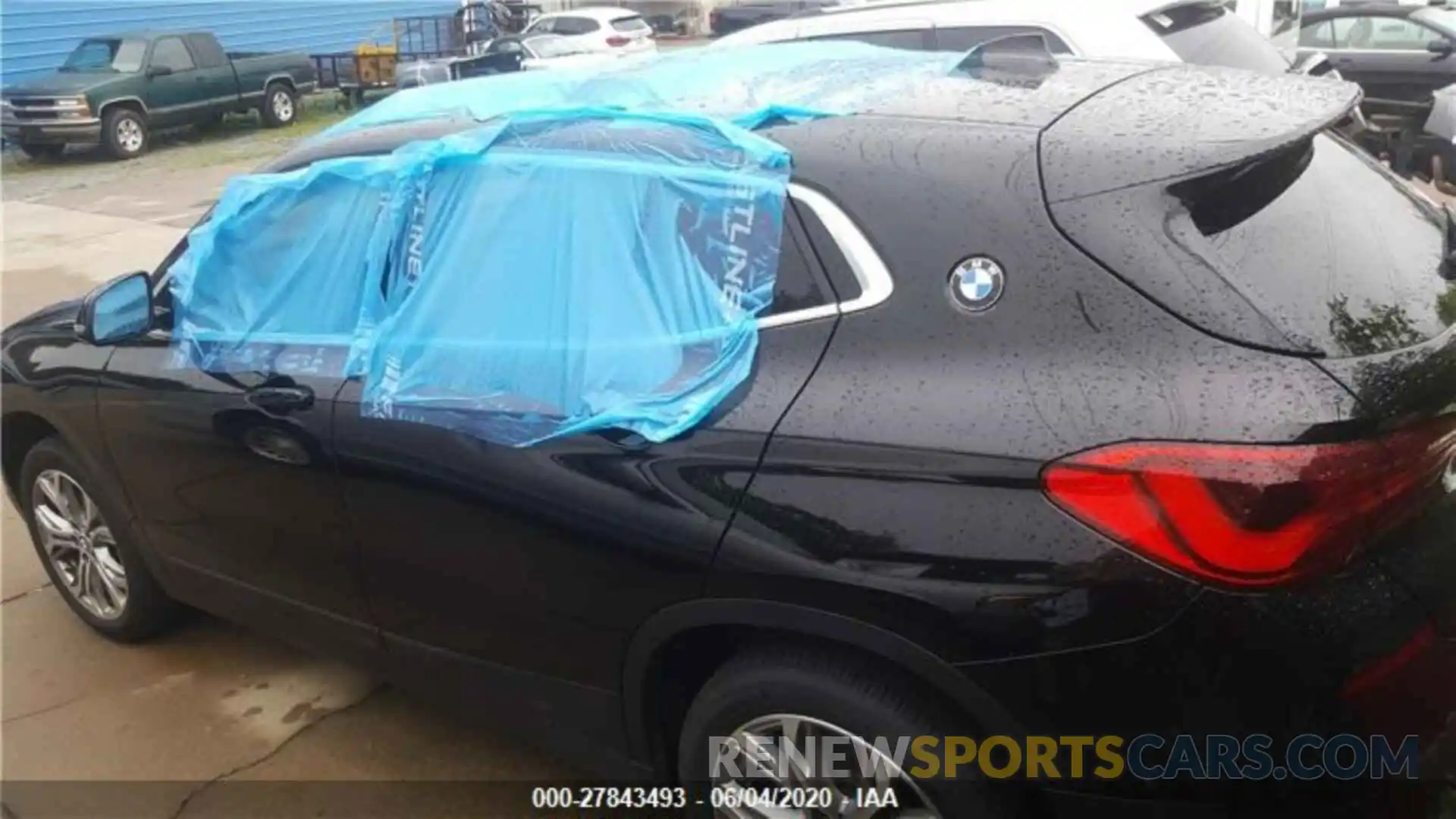 4 Фотография поврежденного автомобиля WBXYJ1C07L5P33836 BMW X2 2020