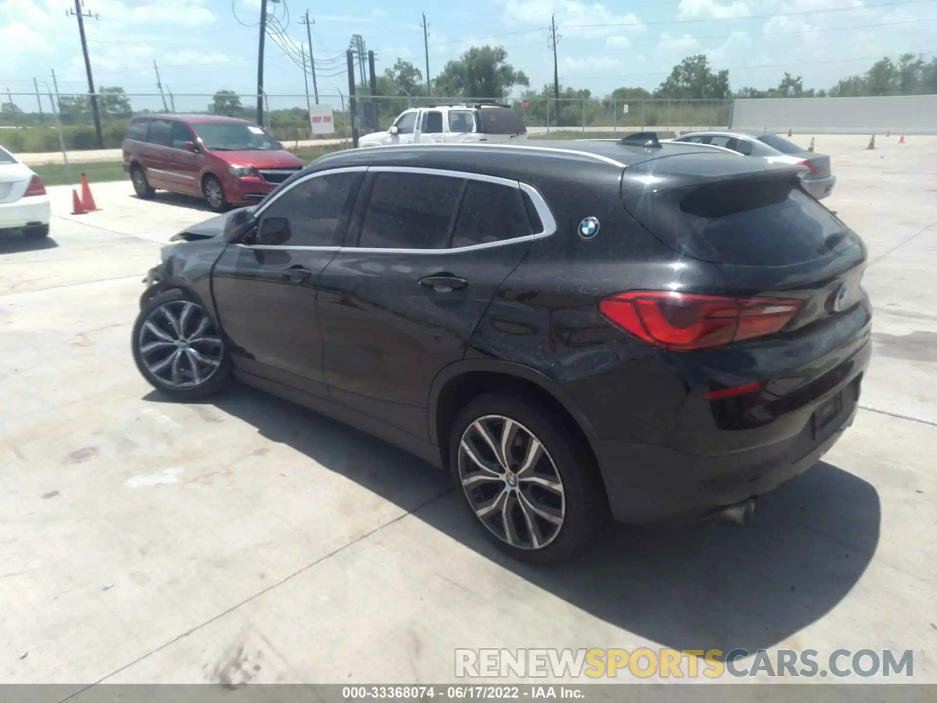 3 Photograph of a damaged car WBXYJ1C07L5R24852 BMW X2 2020